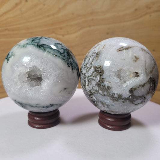 Moss Agate Sphere