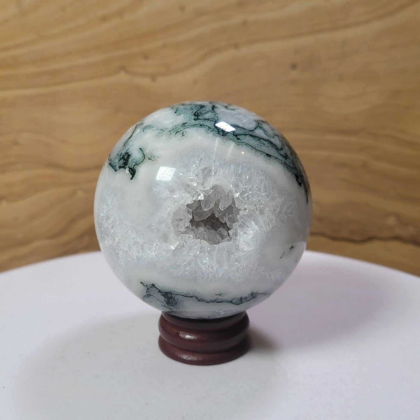 Moss Agate Sphere