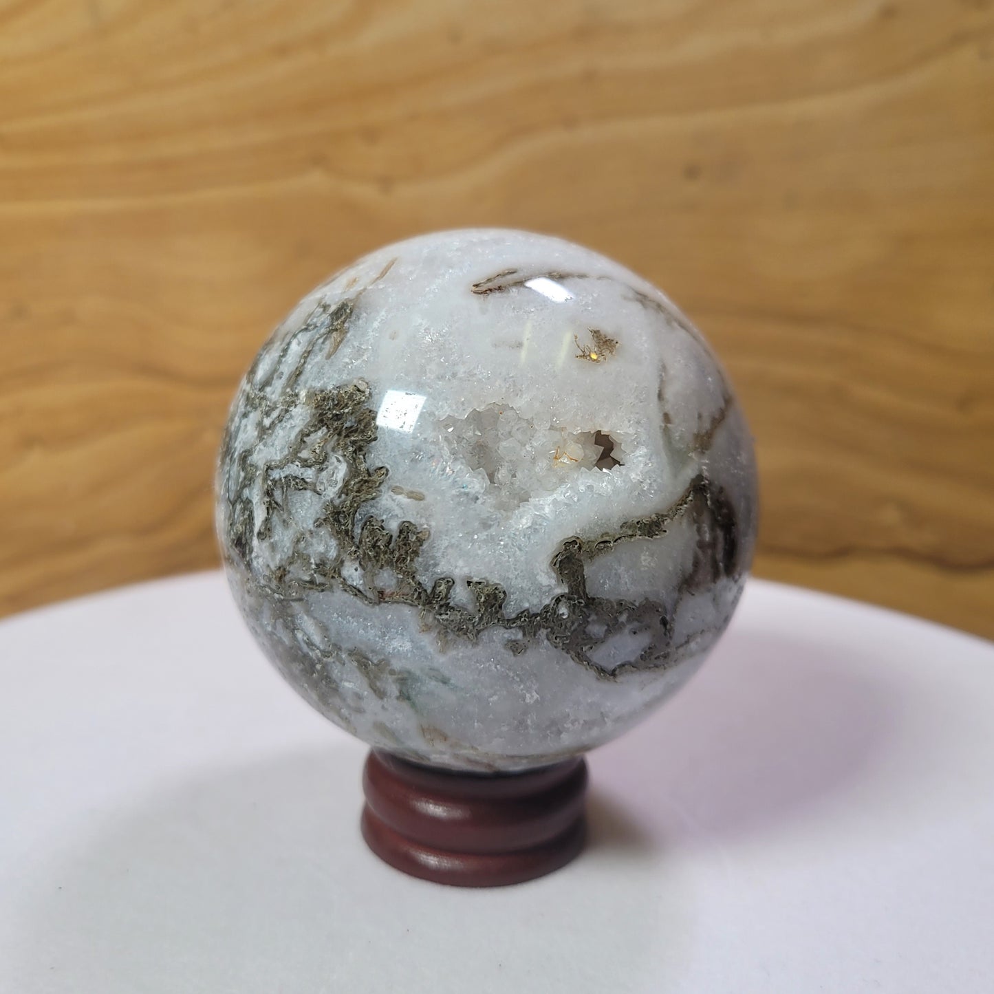 Moss Agate Sphere