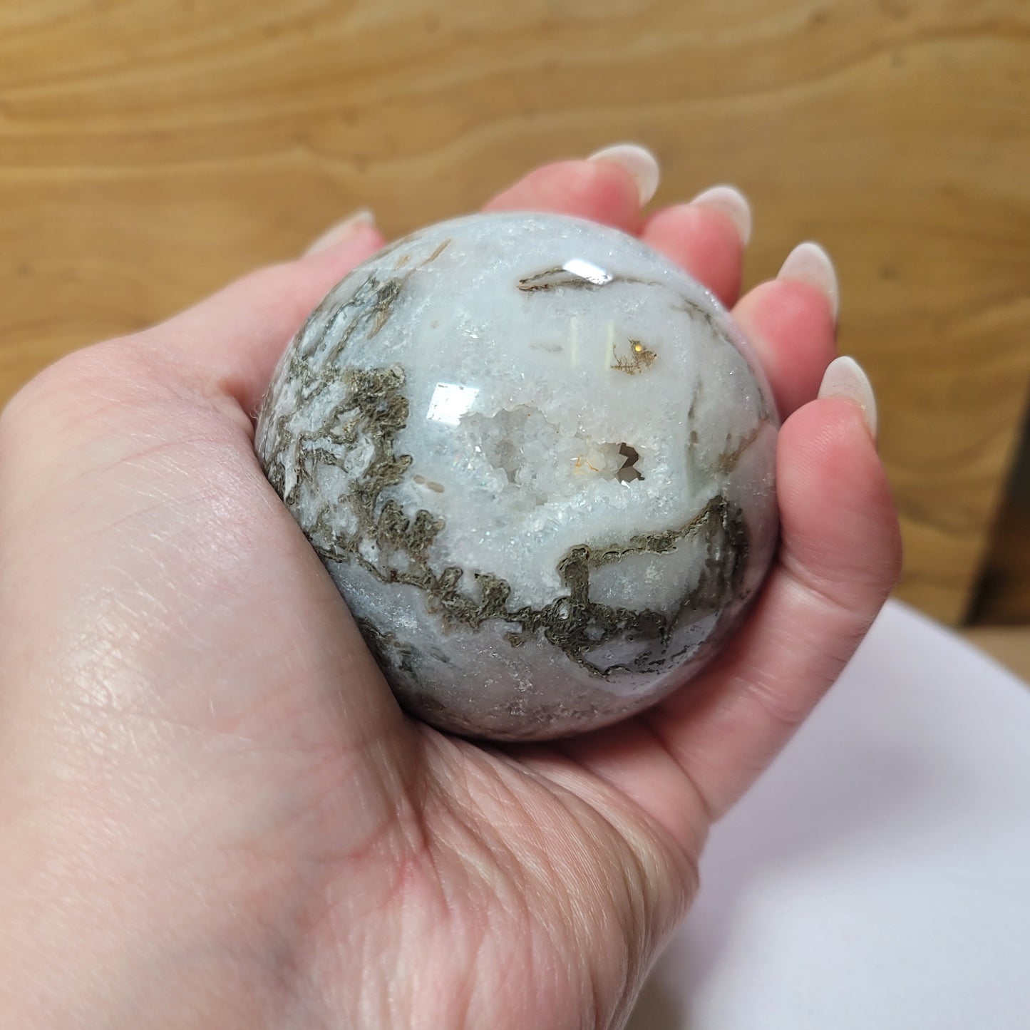 Moss Agate Sphere