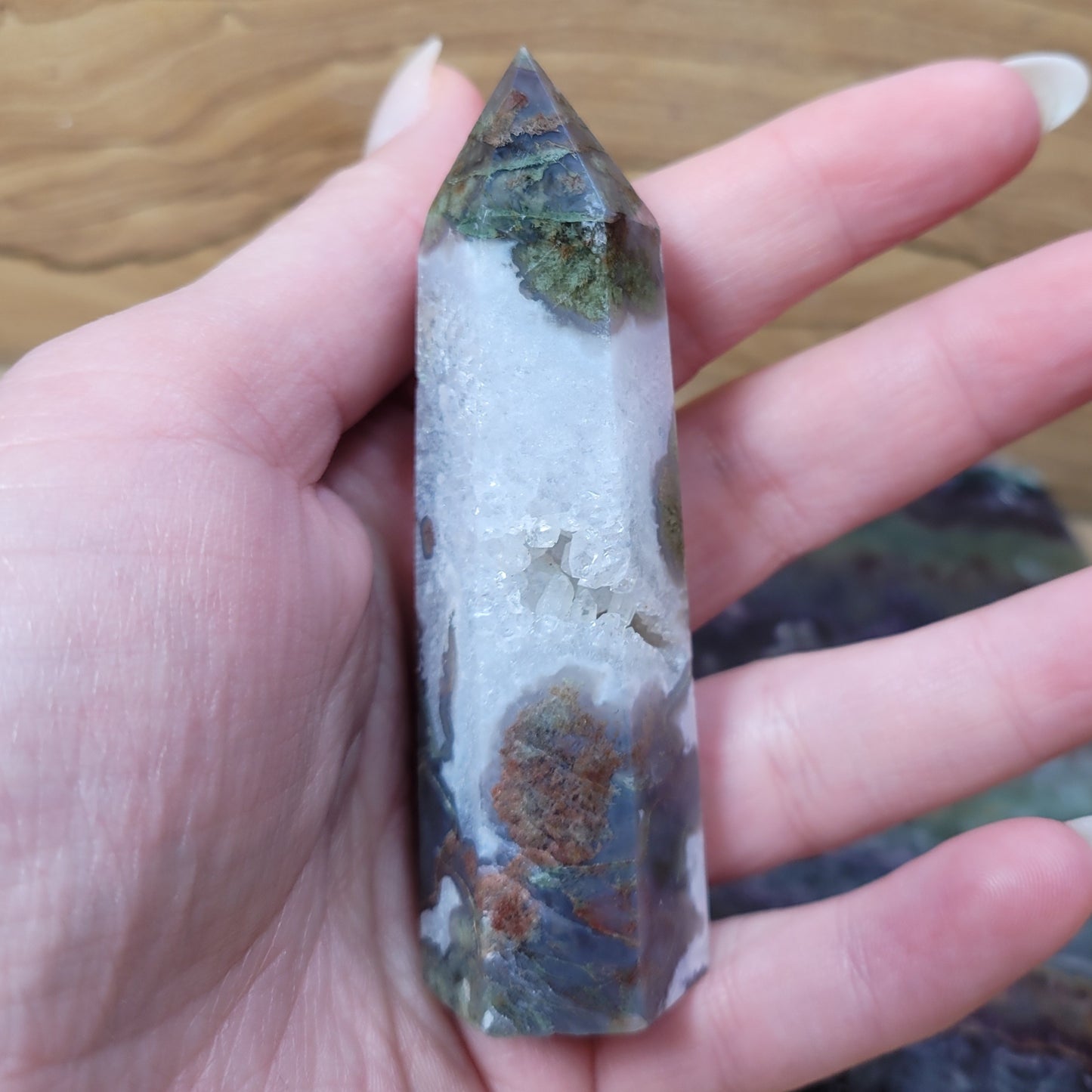 Moss Agate Points