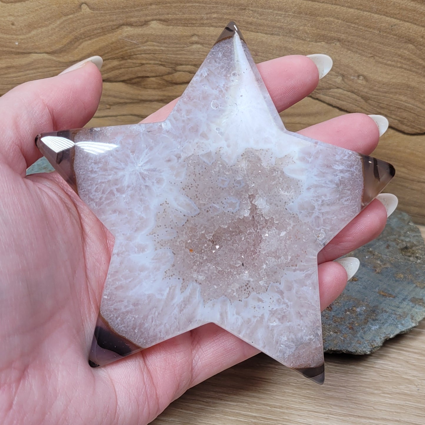 Agate Druze Star