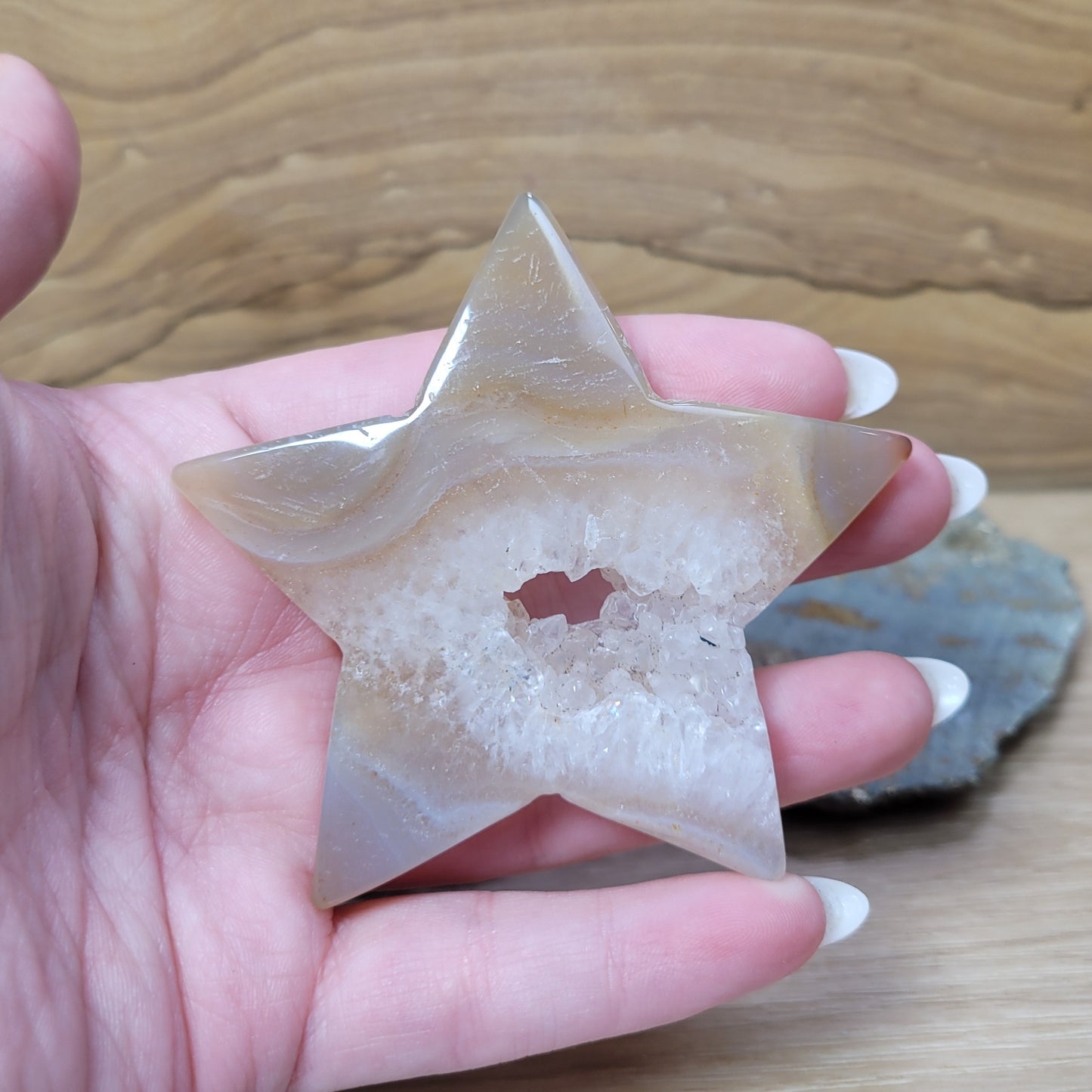 Agate Druze Star