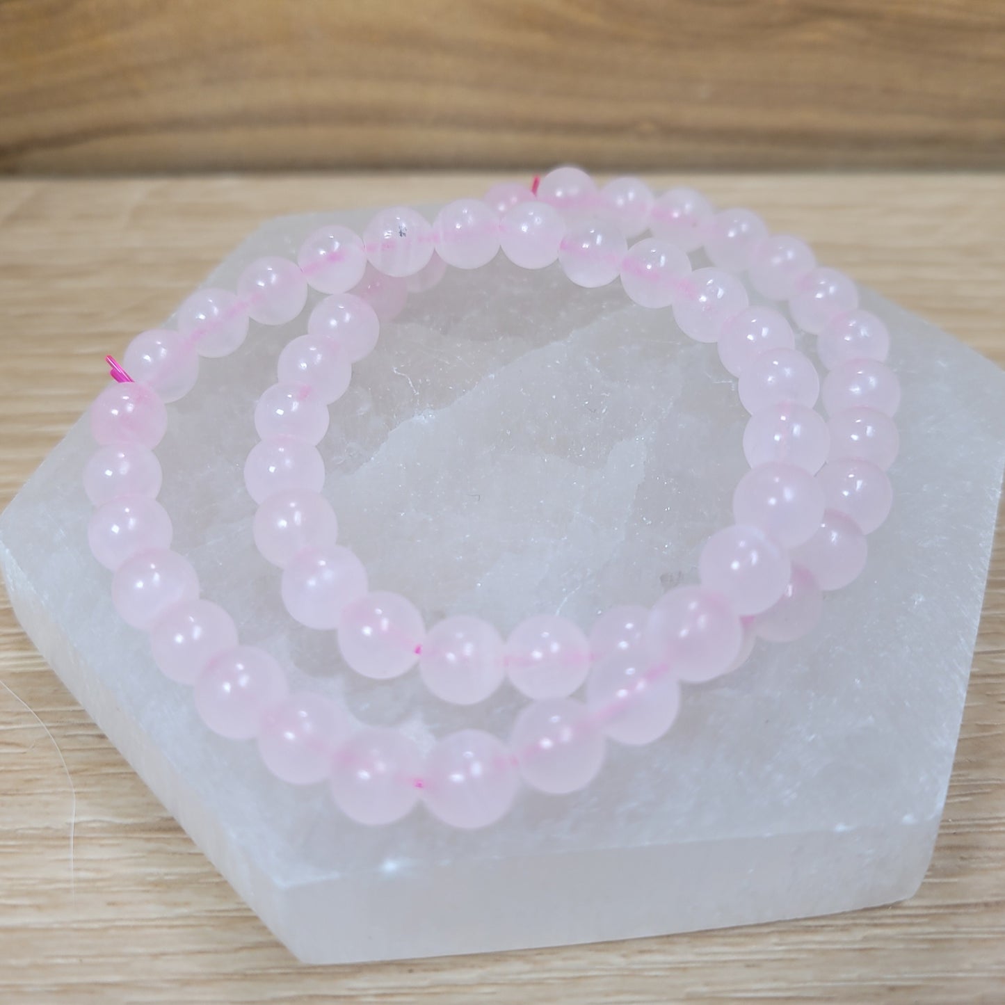 Pink Calcite Bracelet - 8mm