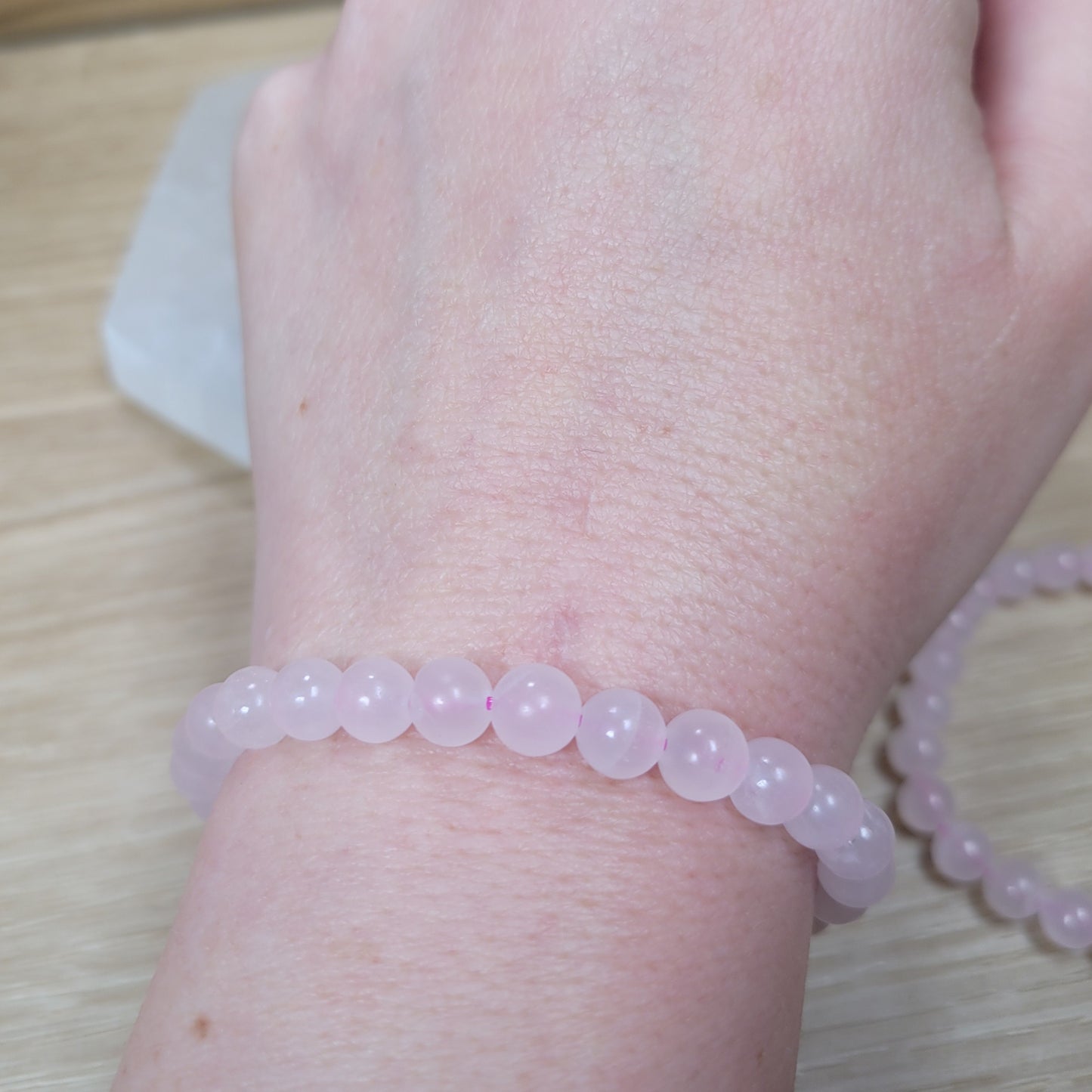 Pink Calcite Bracelet - 8mm