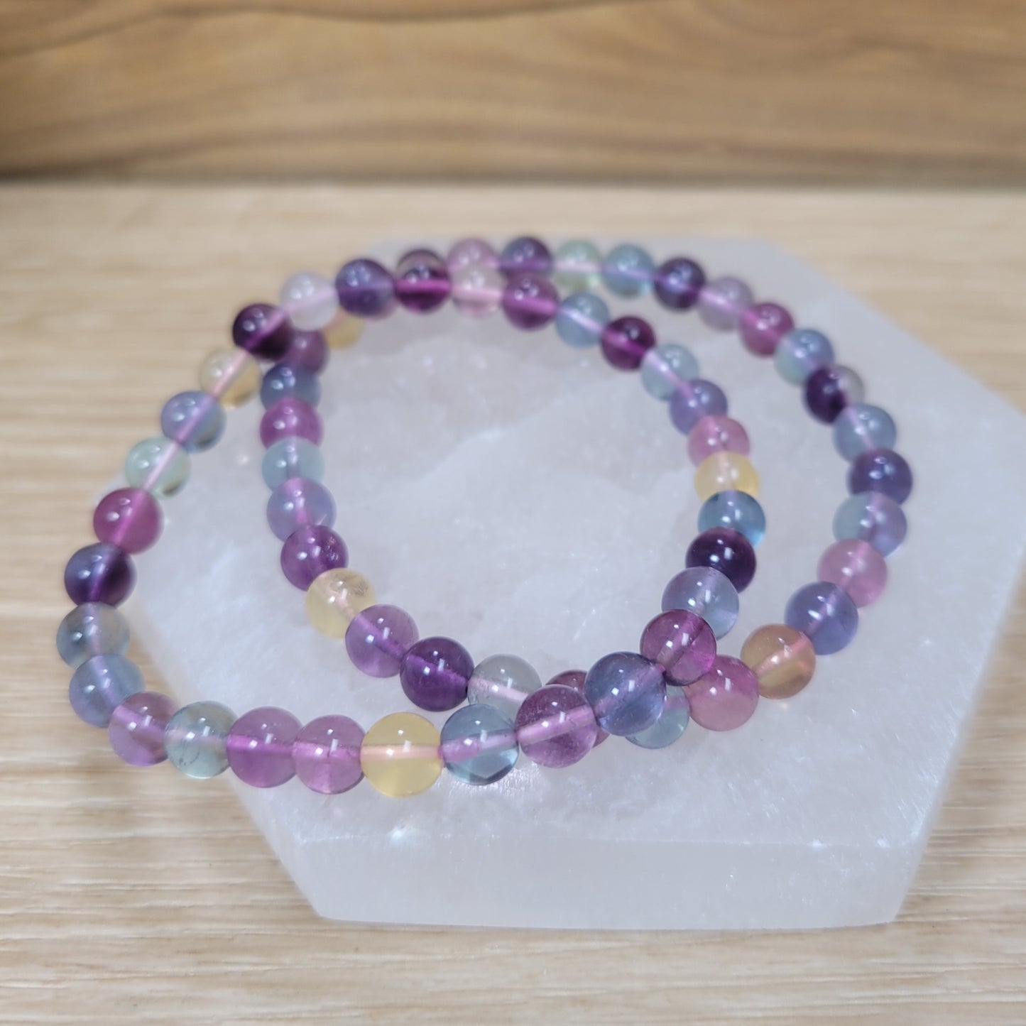 Candy Fluorite Bracelet - 6mm