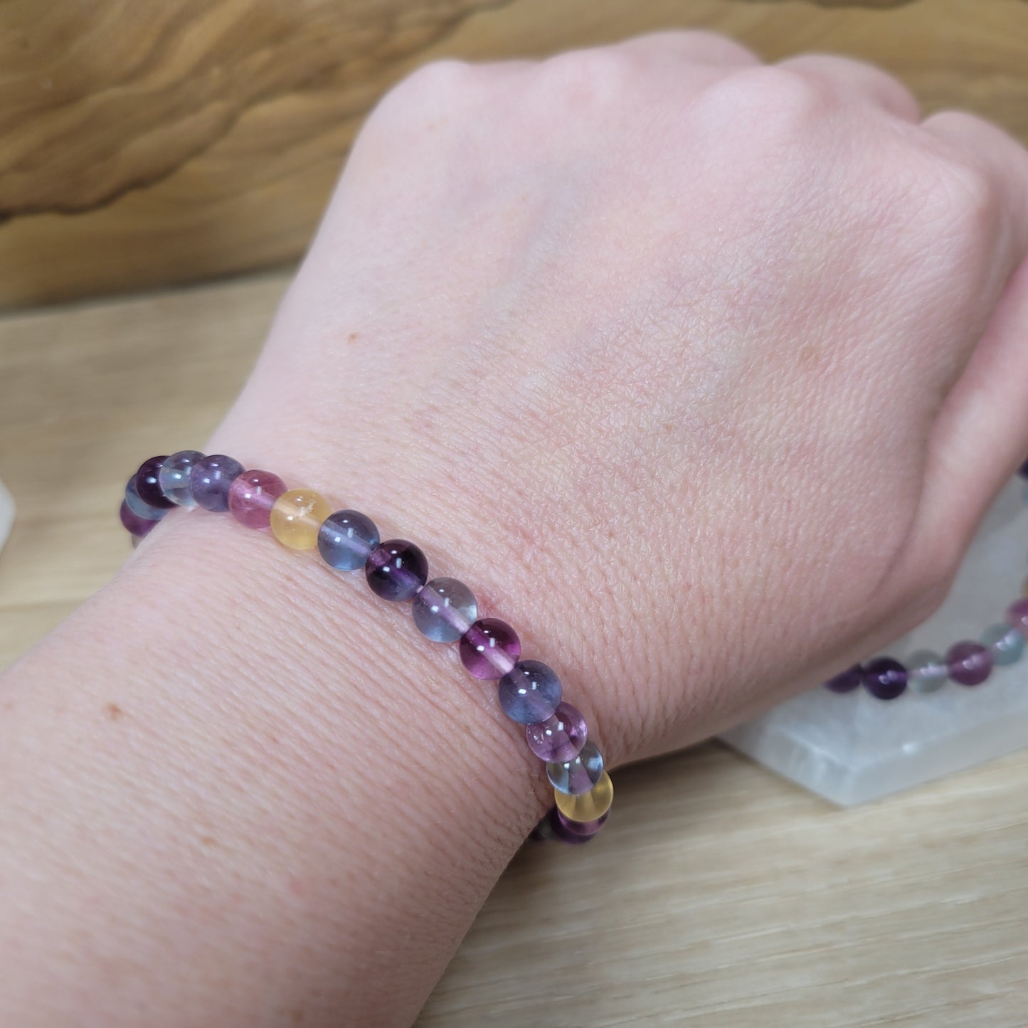 Candy Fluorite Bracelet - 6mm