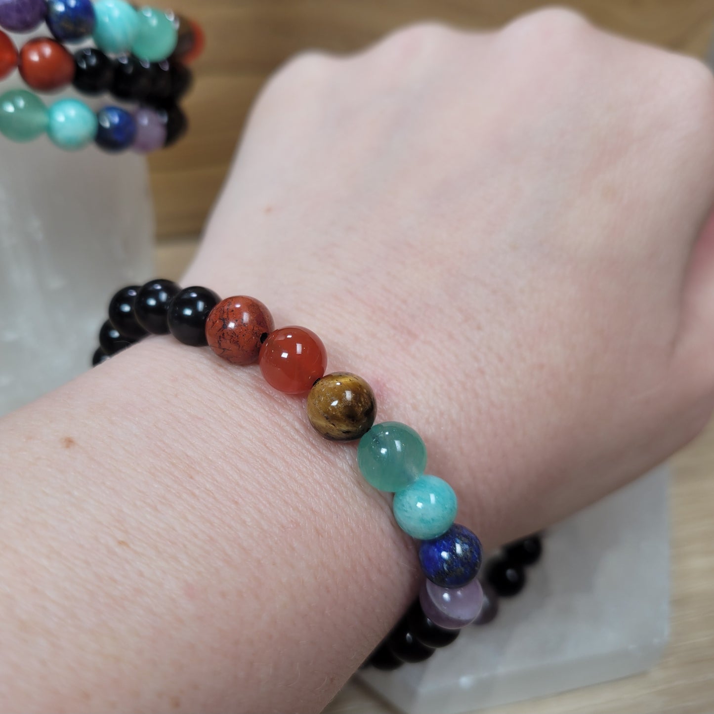 Chakra Bracelet (SWT Creation) - 8mm