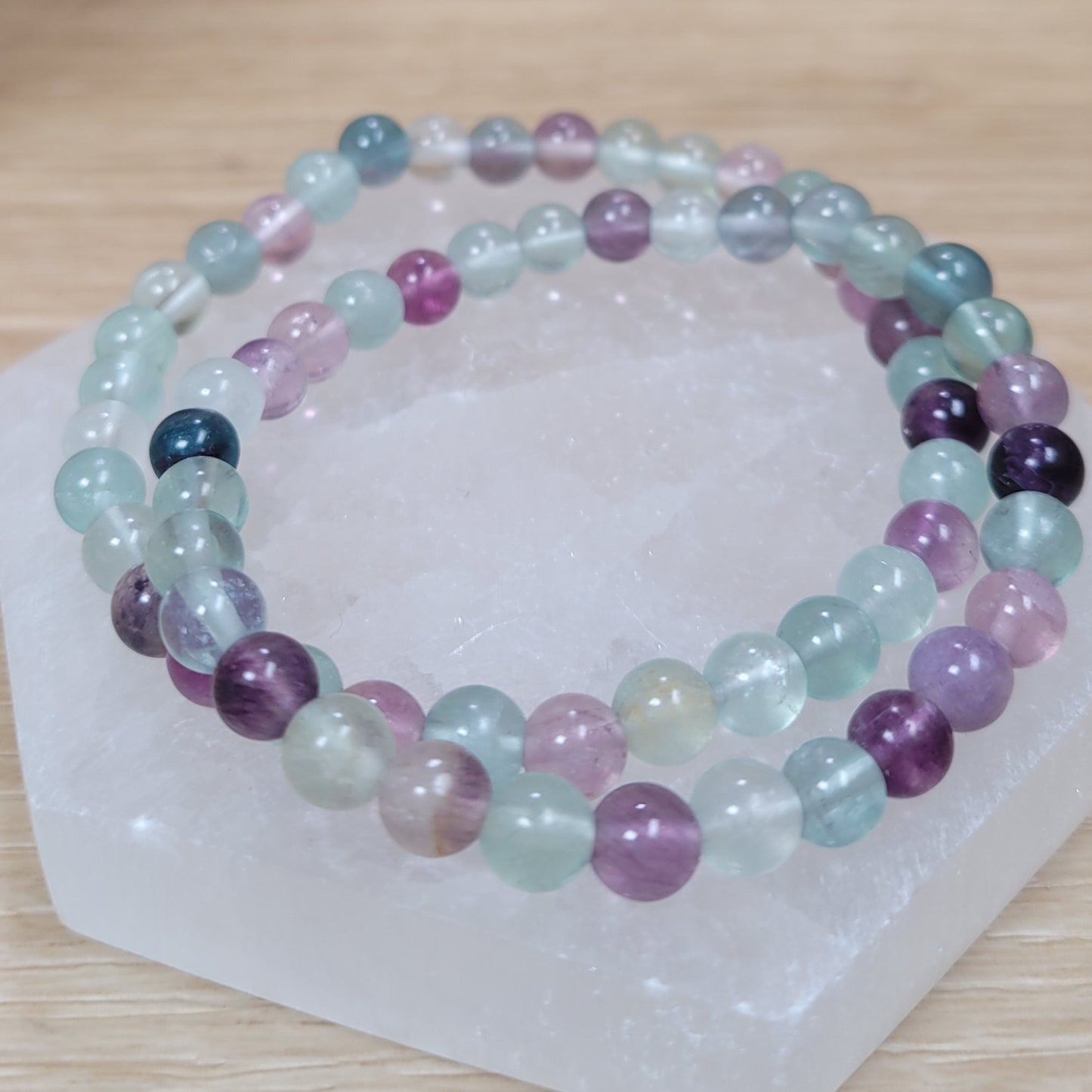 Fluorite Bracelet - 6mm