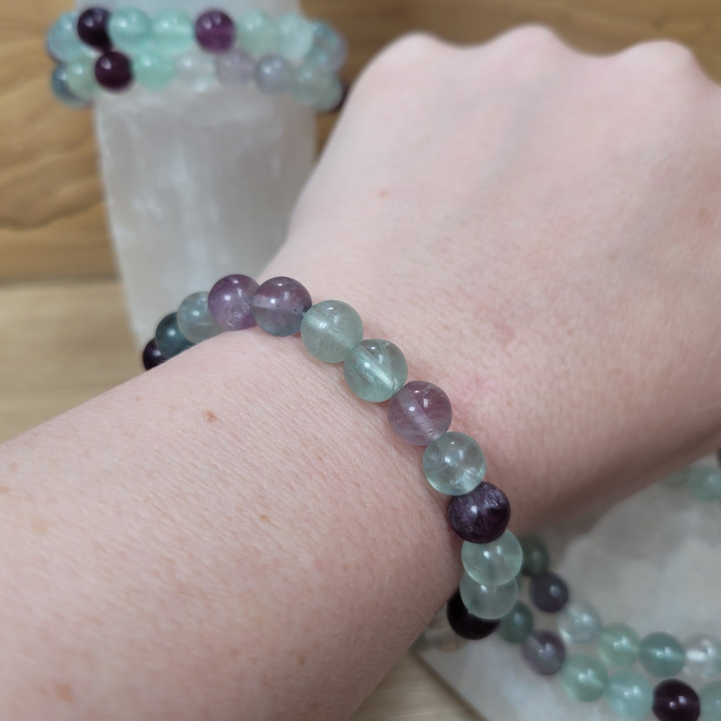 Fluorite Bracelet - 8mm