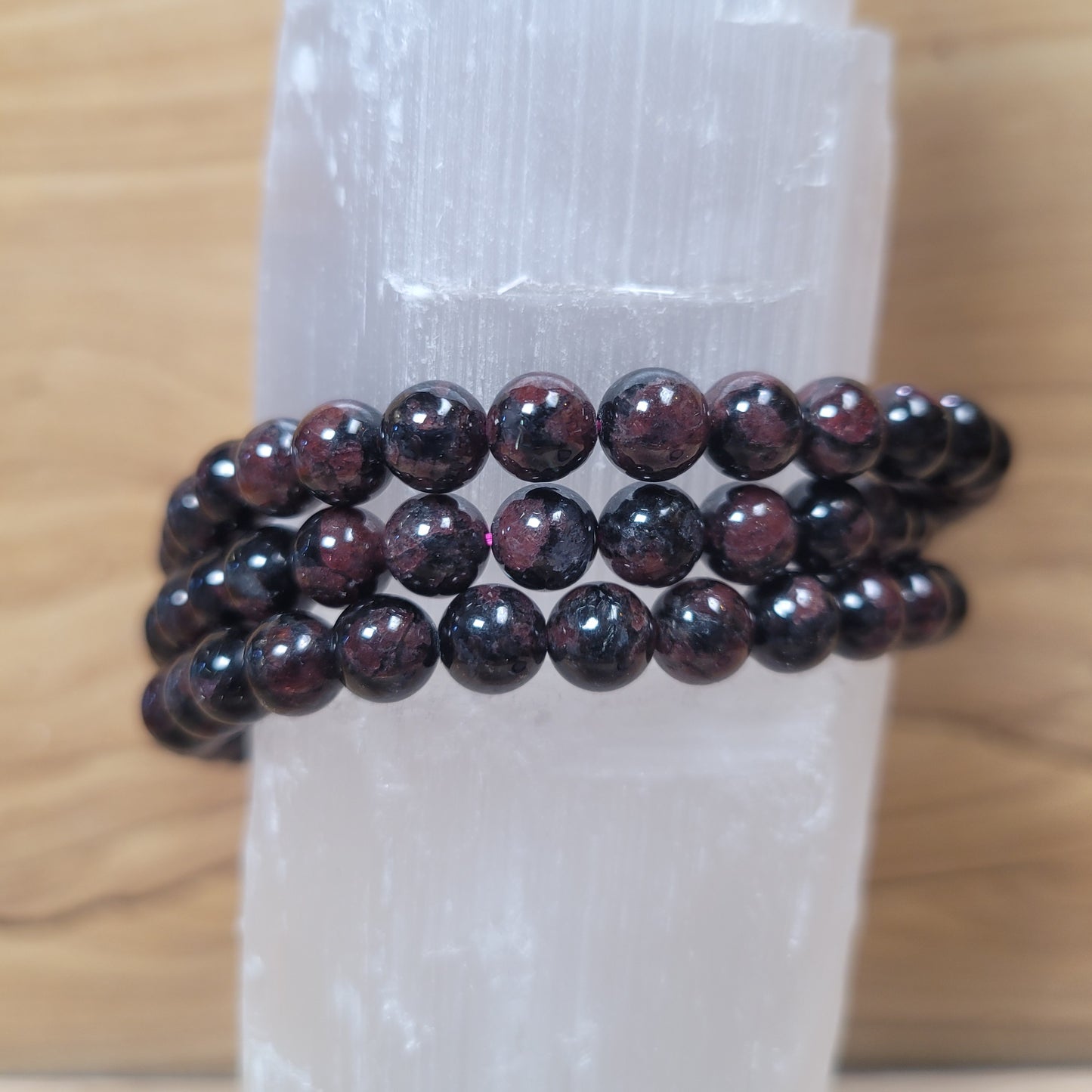 Garnet Bracelet - 6mm