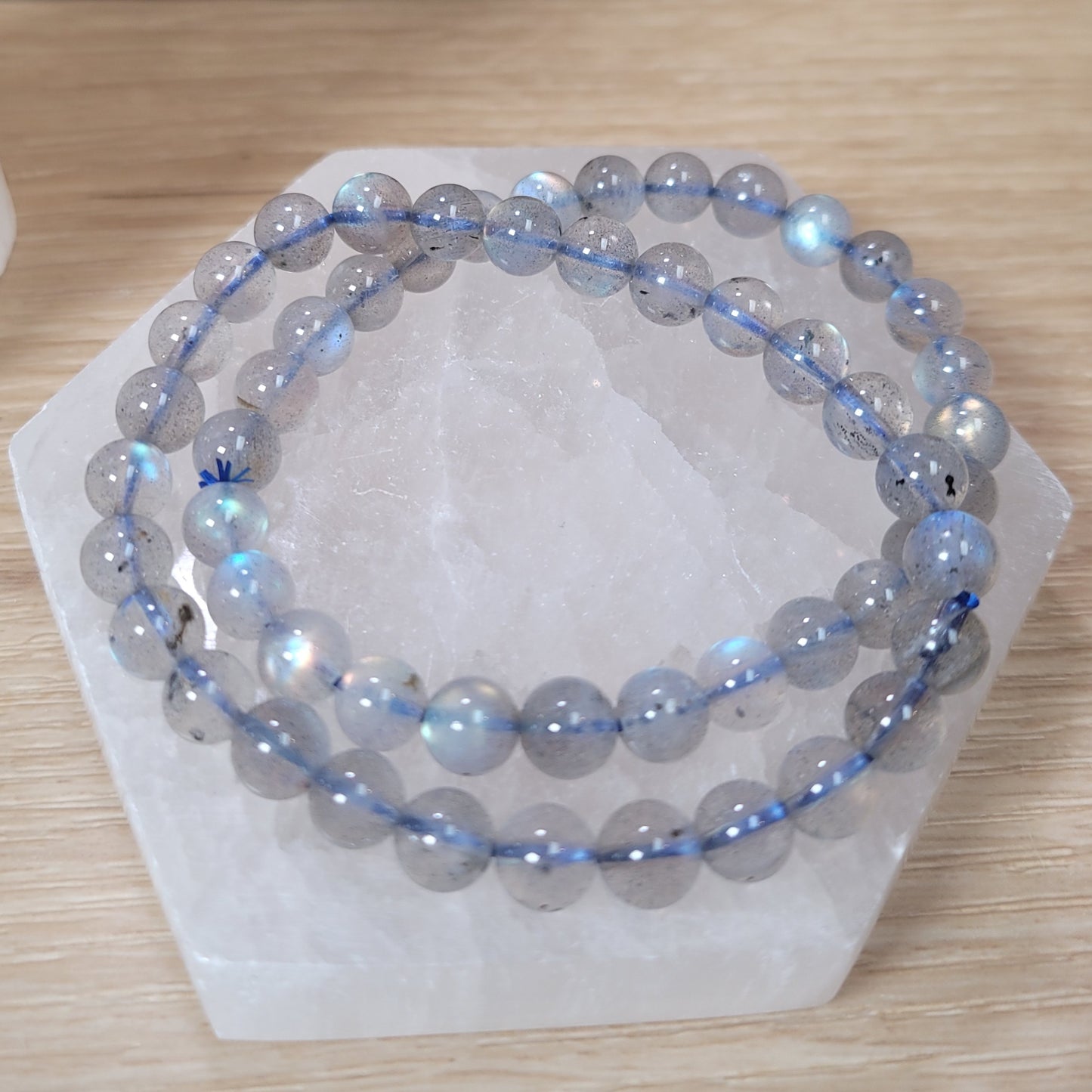 Labradorite Bracelet - 7mm to 8mm