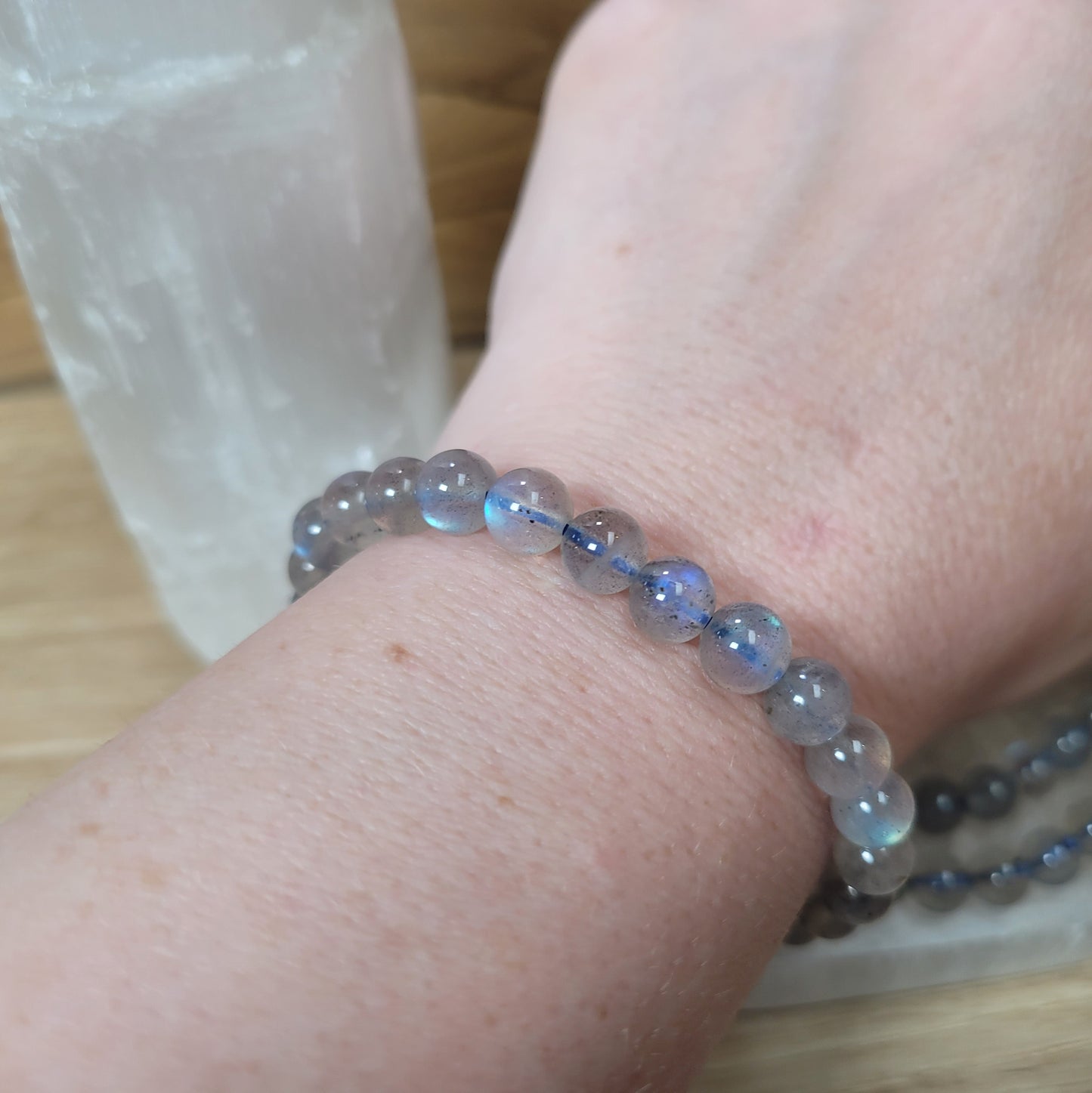 Labradorite Bracelet - 7mm to 8mm