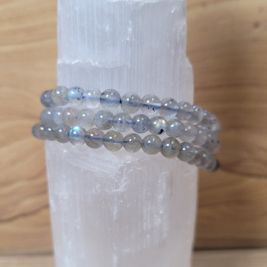 Labradorite Bracelet - 5mm to 6mm