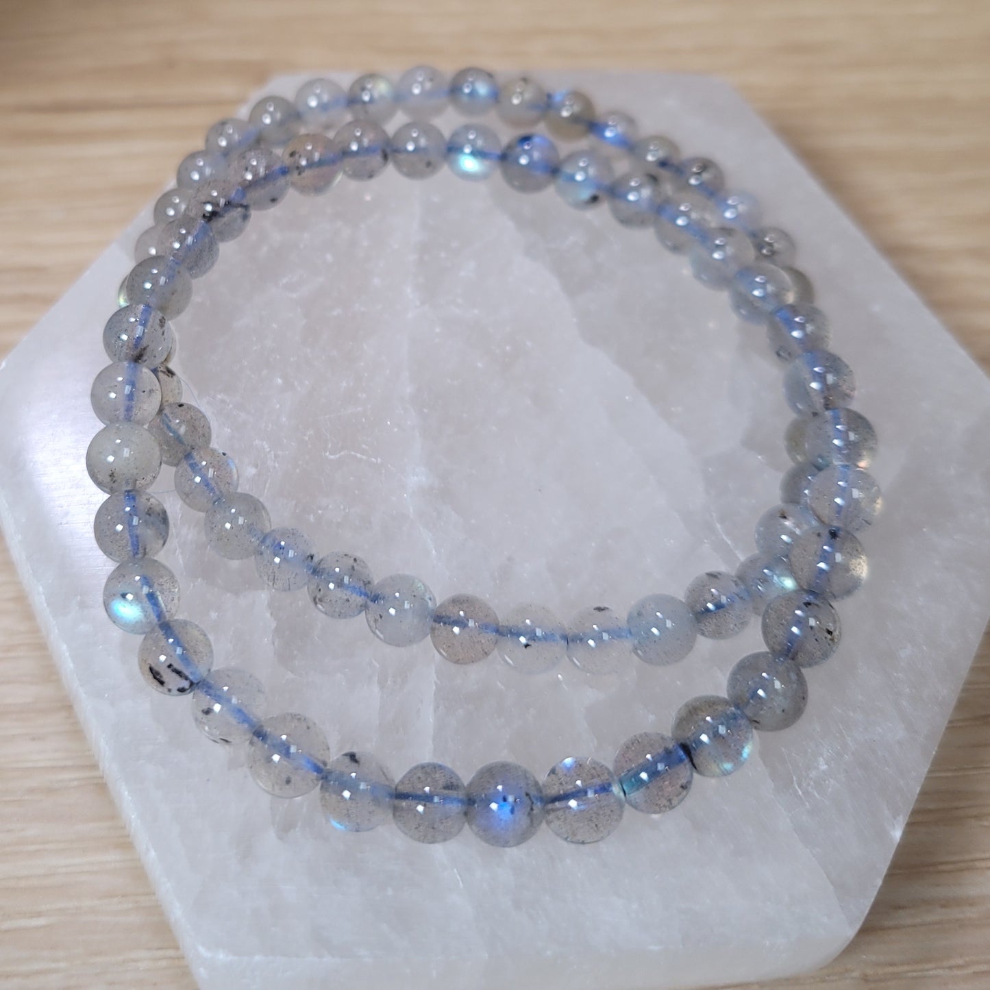 Labradorite Bracelet - 5mm to 6mm