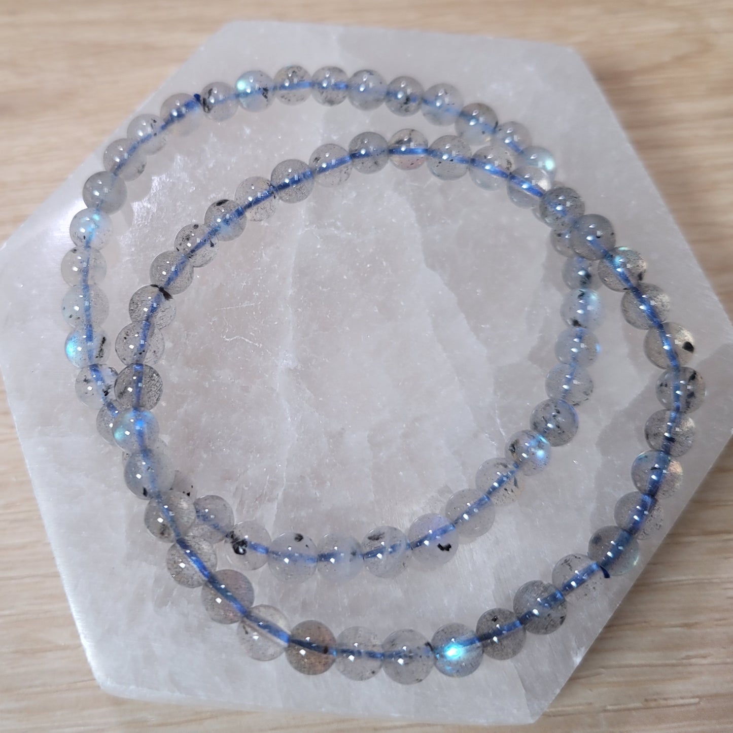 Labradorite Bracelet - 6mm to 7mm