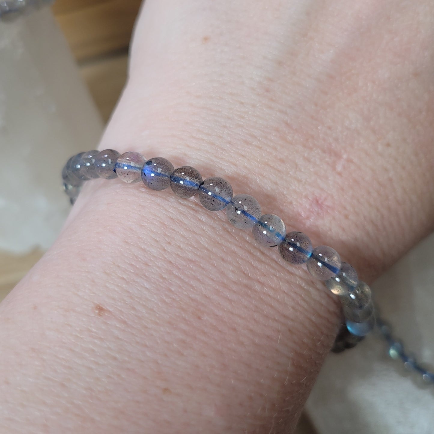 Labradorite Bracelet - 6mm to 7mm