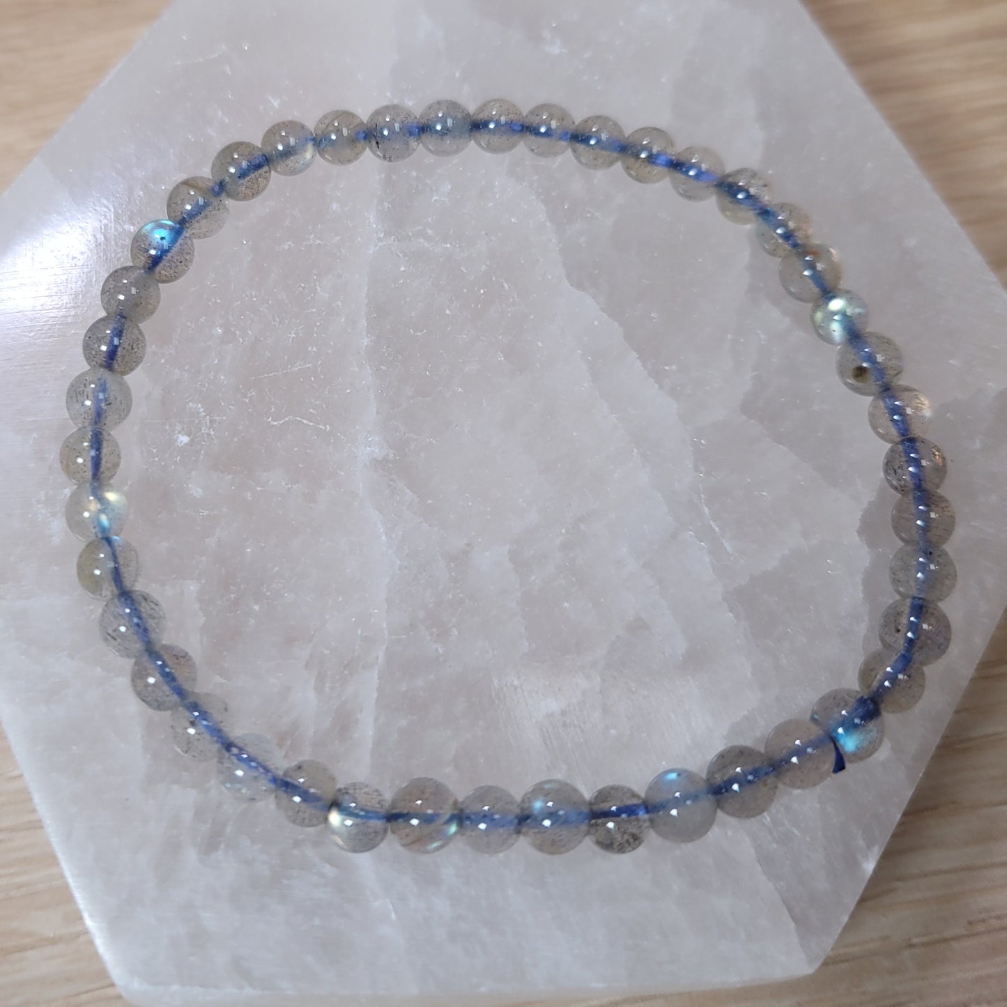 Labradorite Bracelet - 4mm to 5mm