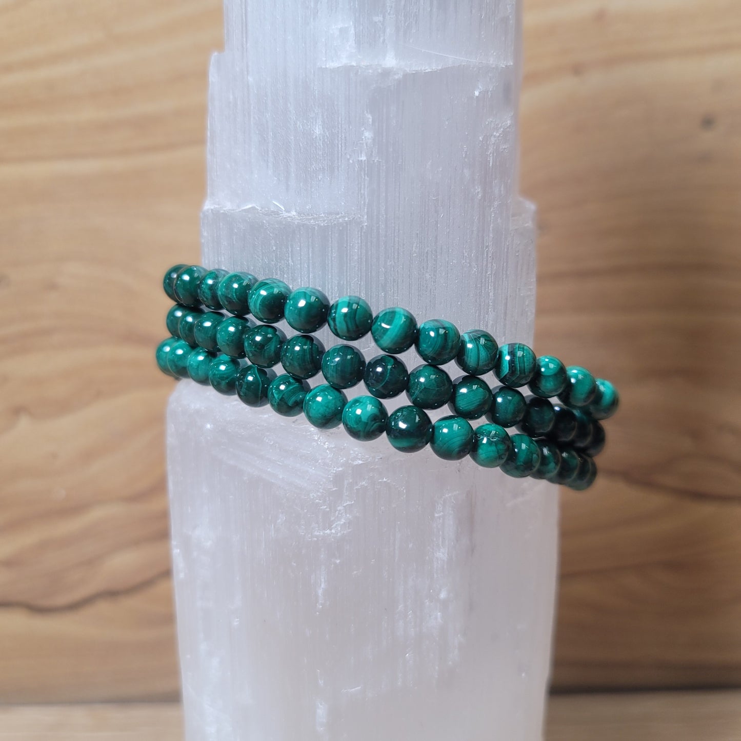 Malachite Bracelet - 5mm