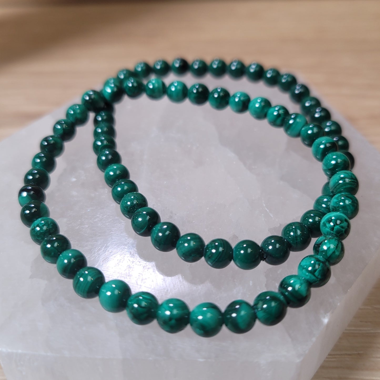 Malachite Bracelet - 5mm