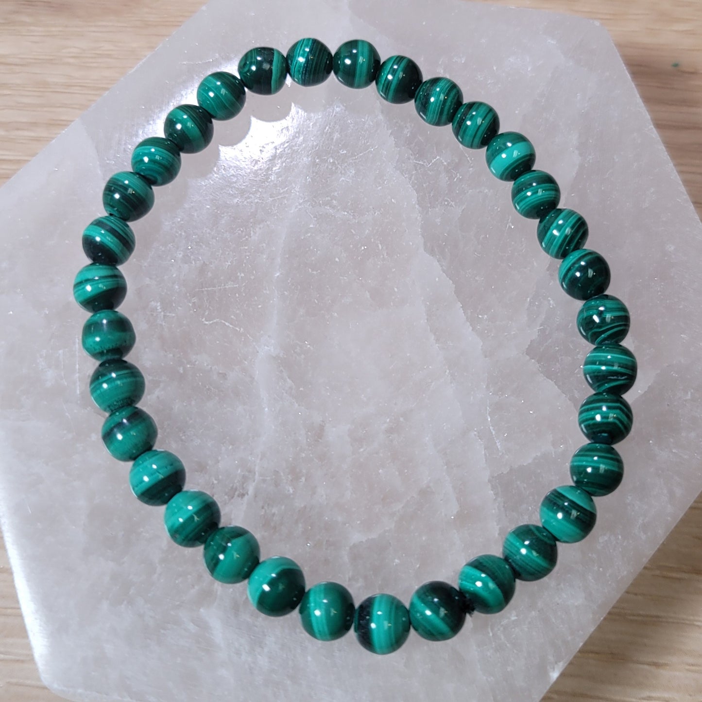 Malachite Bracelet - 5.5mm