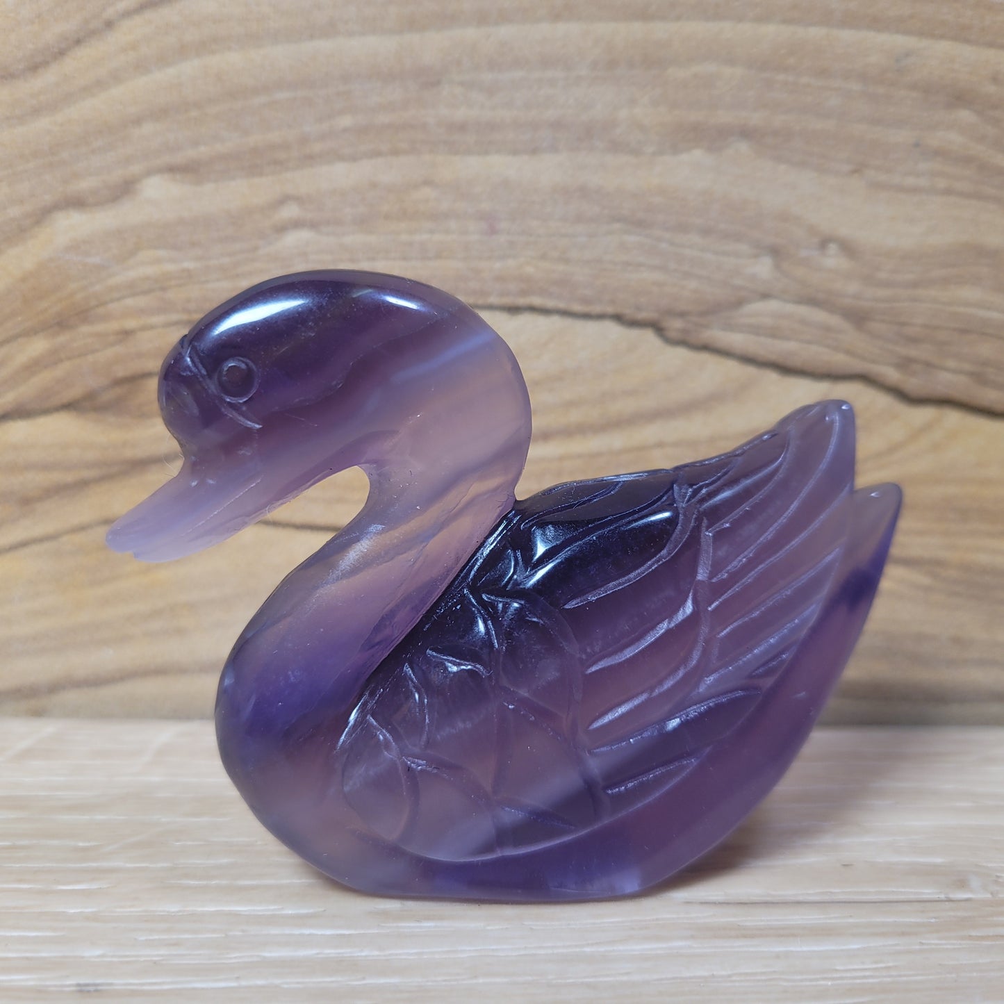 Fluorite Swan