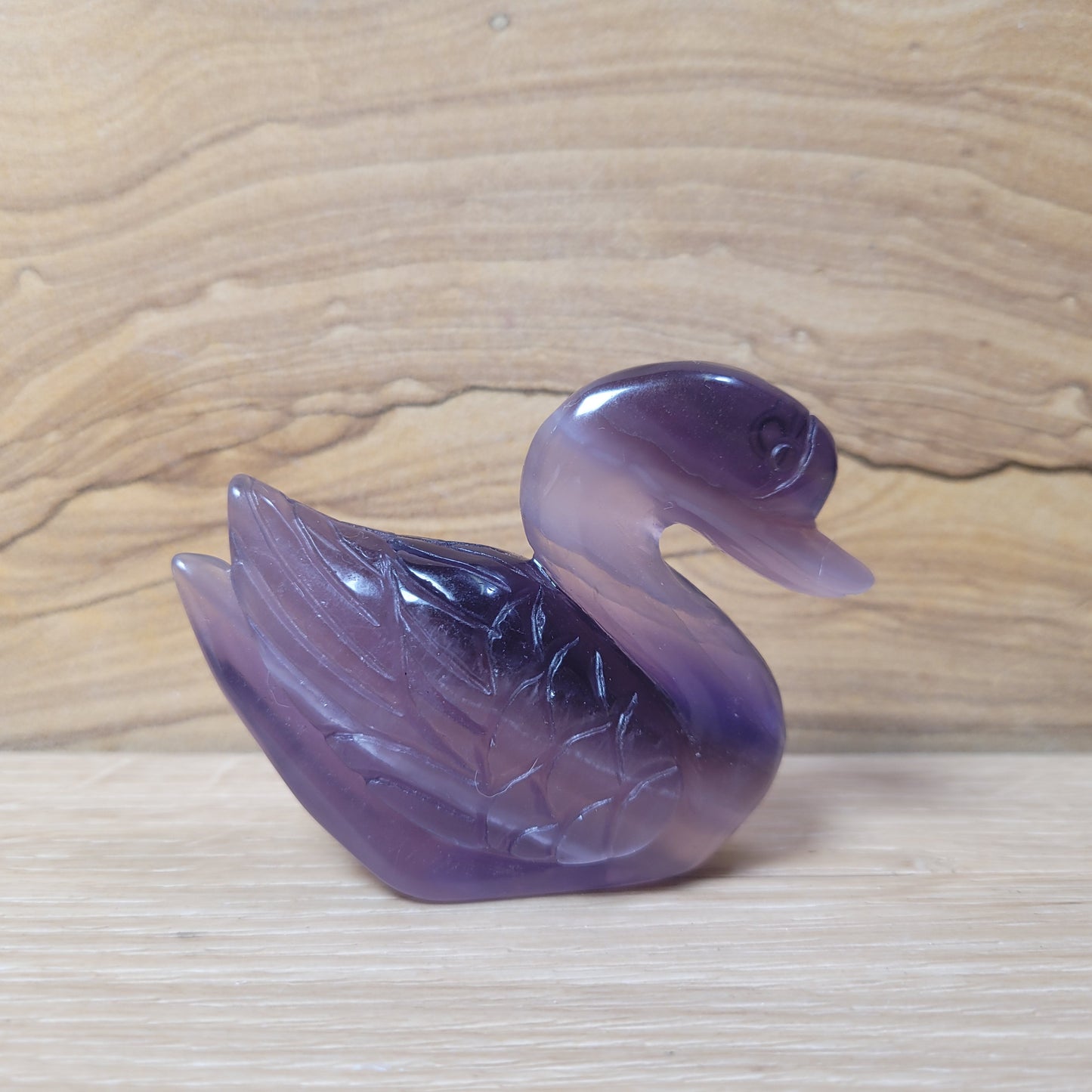 Fluorite Swan