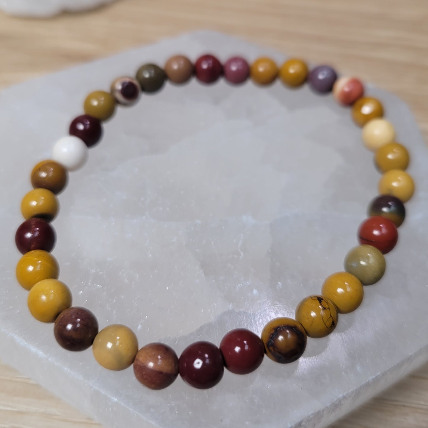 Mookaite Bracelet - 6mm