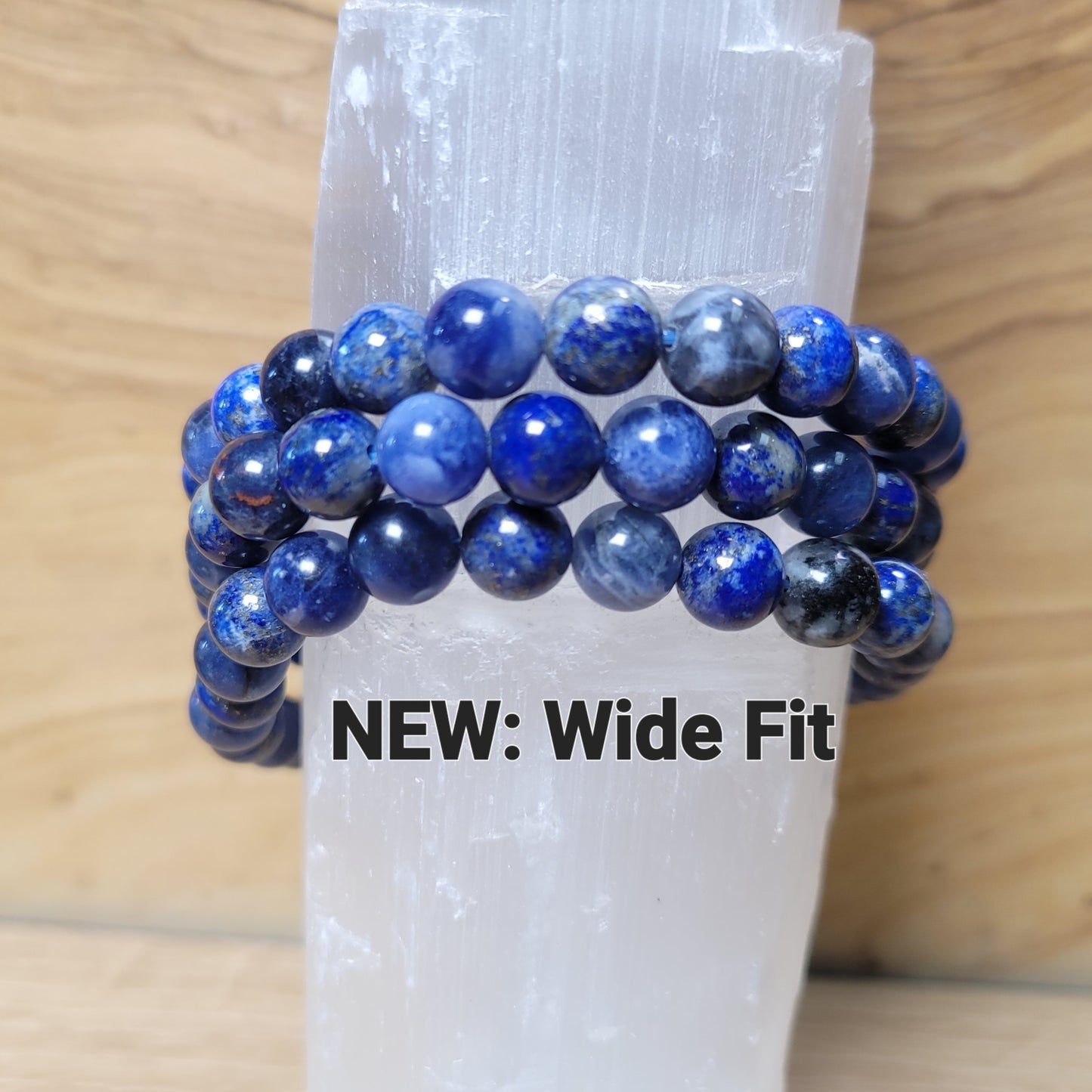 Lapis Lazuli & Sodalite (SWT Creation) - 8mm Bracelet