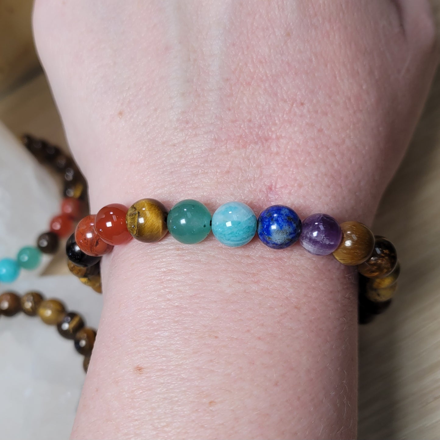 Chakra Bracelet (SWT Creation) - 8mm