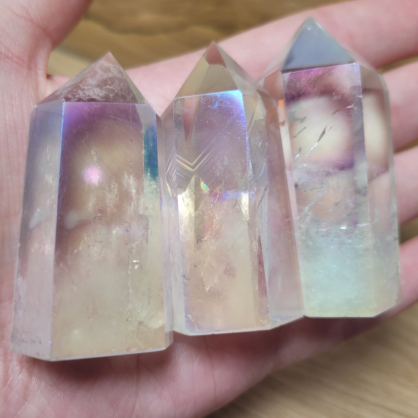 Angel Aura Quartz Points