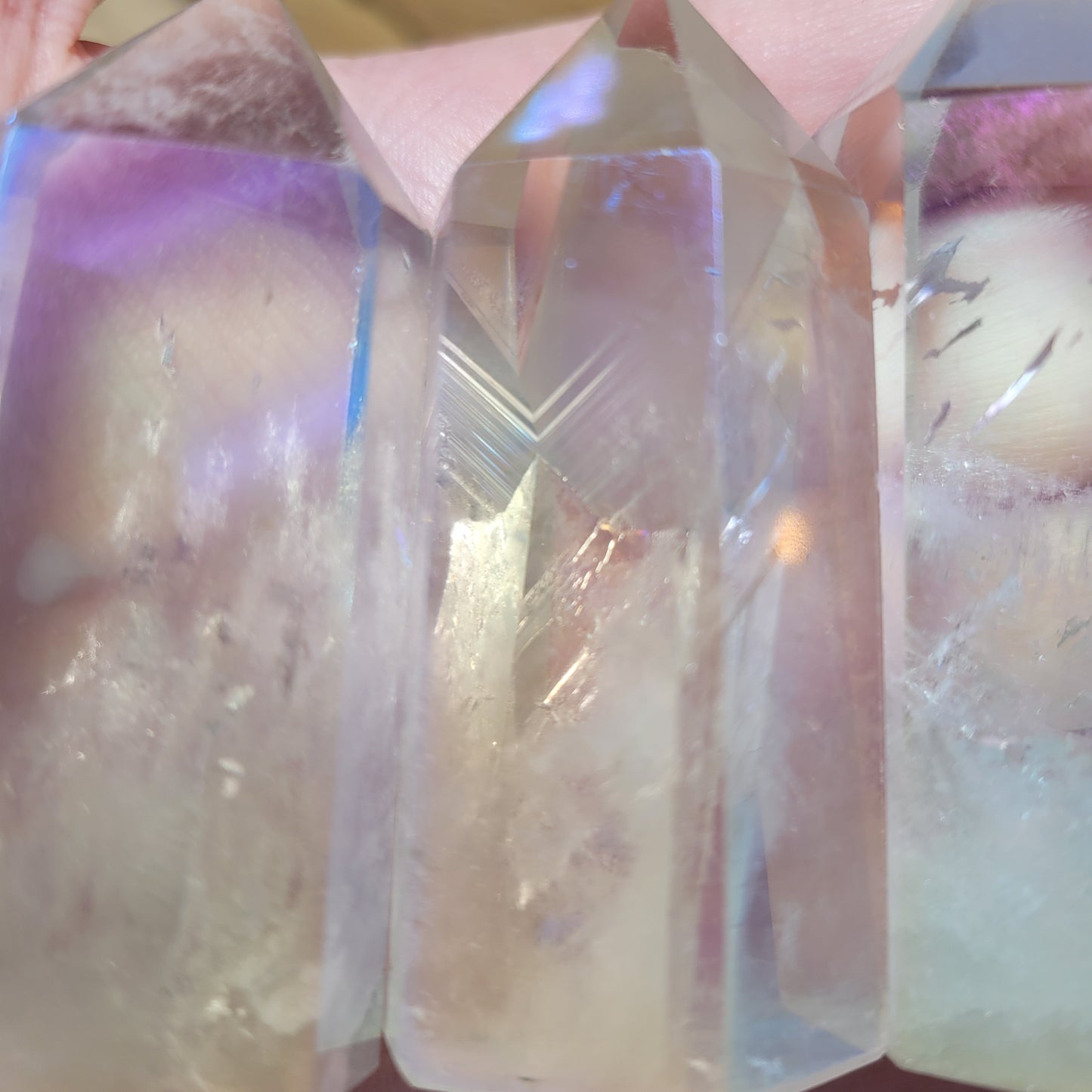 Angel Aura Quartz Points