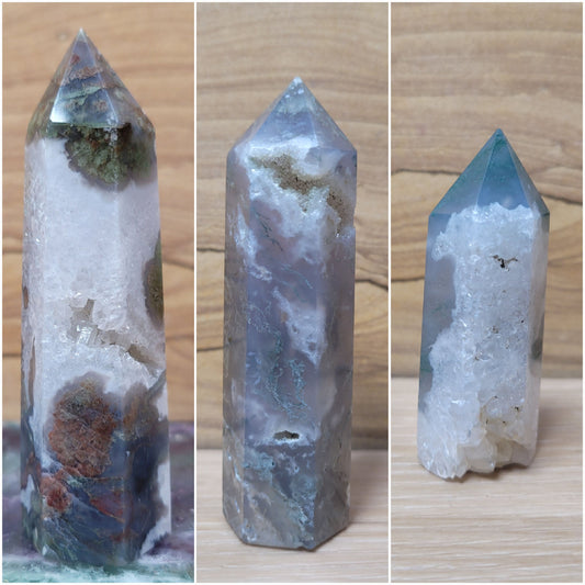 Moss Agate Points