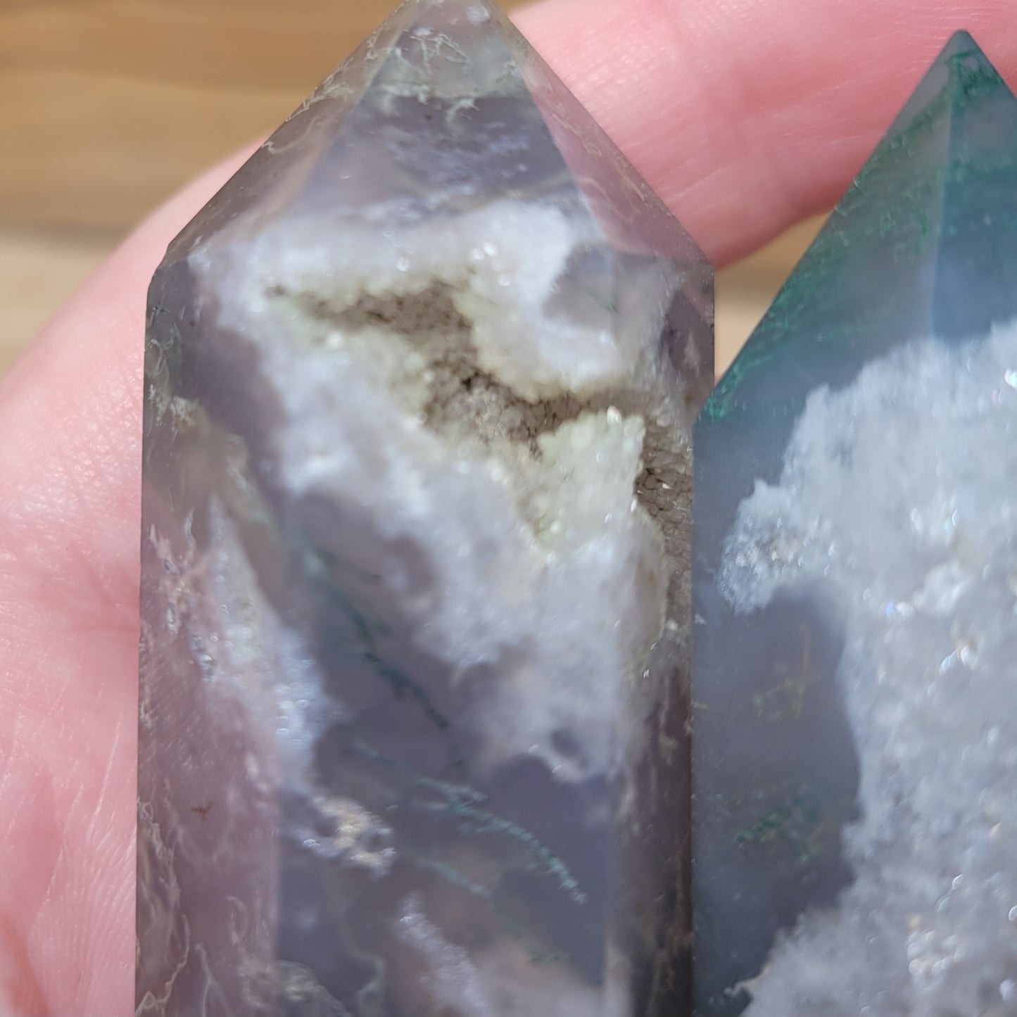 Moss Agate Points