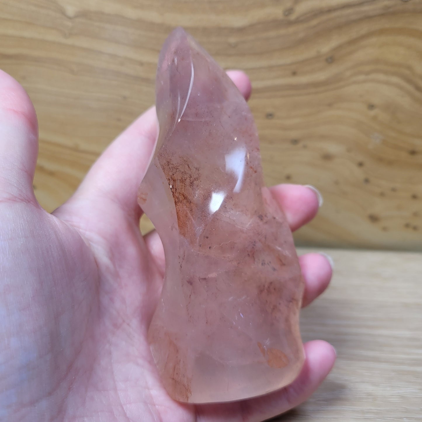 Hematoid (Fire) Quartz Flame