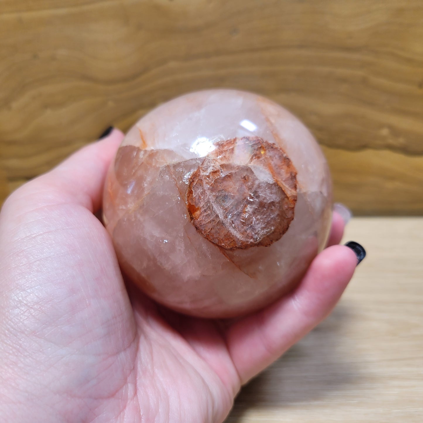 Hematoid Quartz Sphere