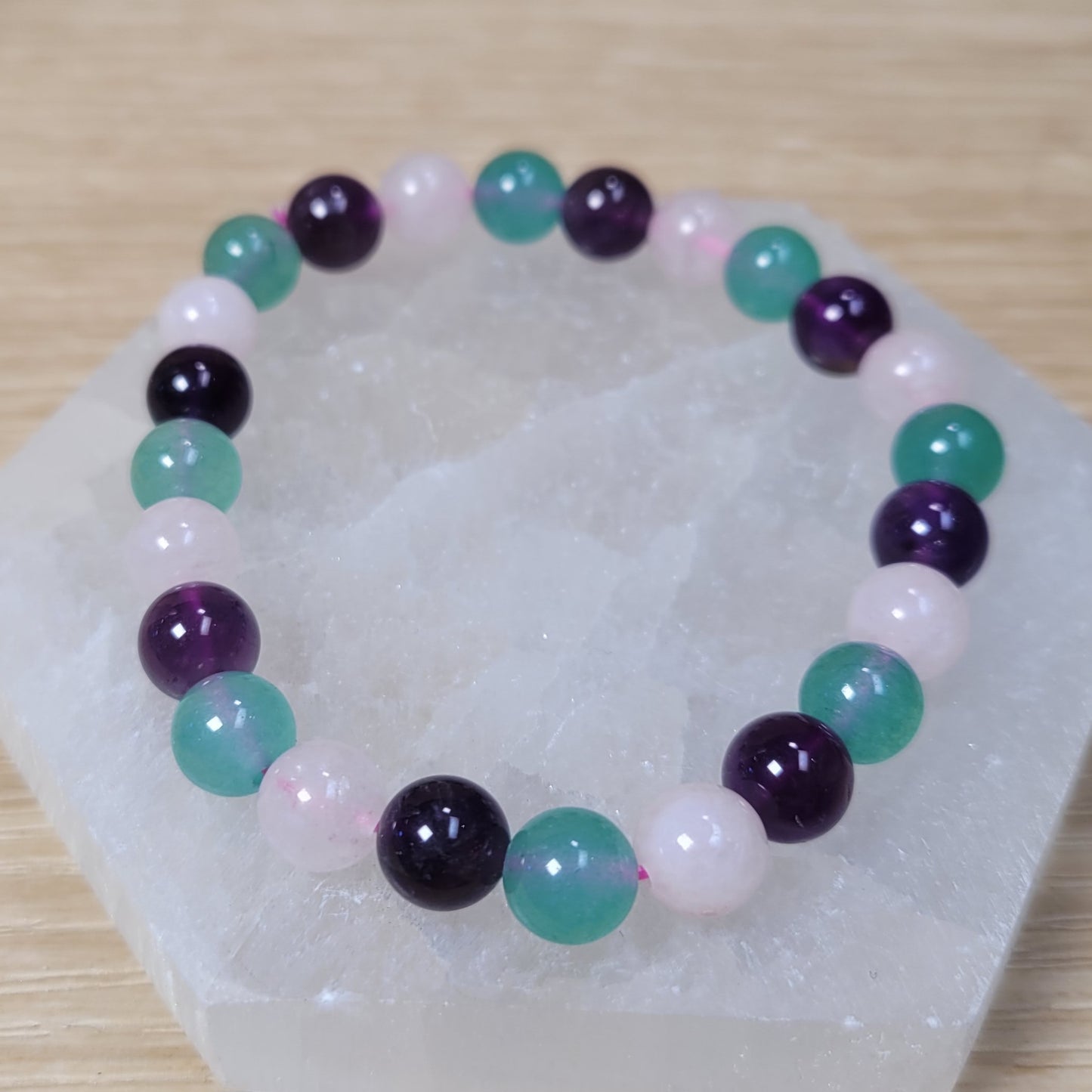 "Positivity" (SWT Creation) - 8mm Bracelet