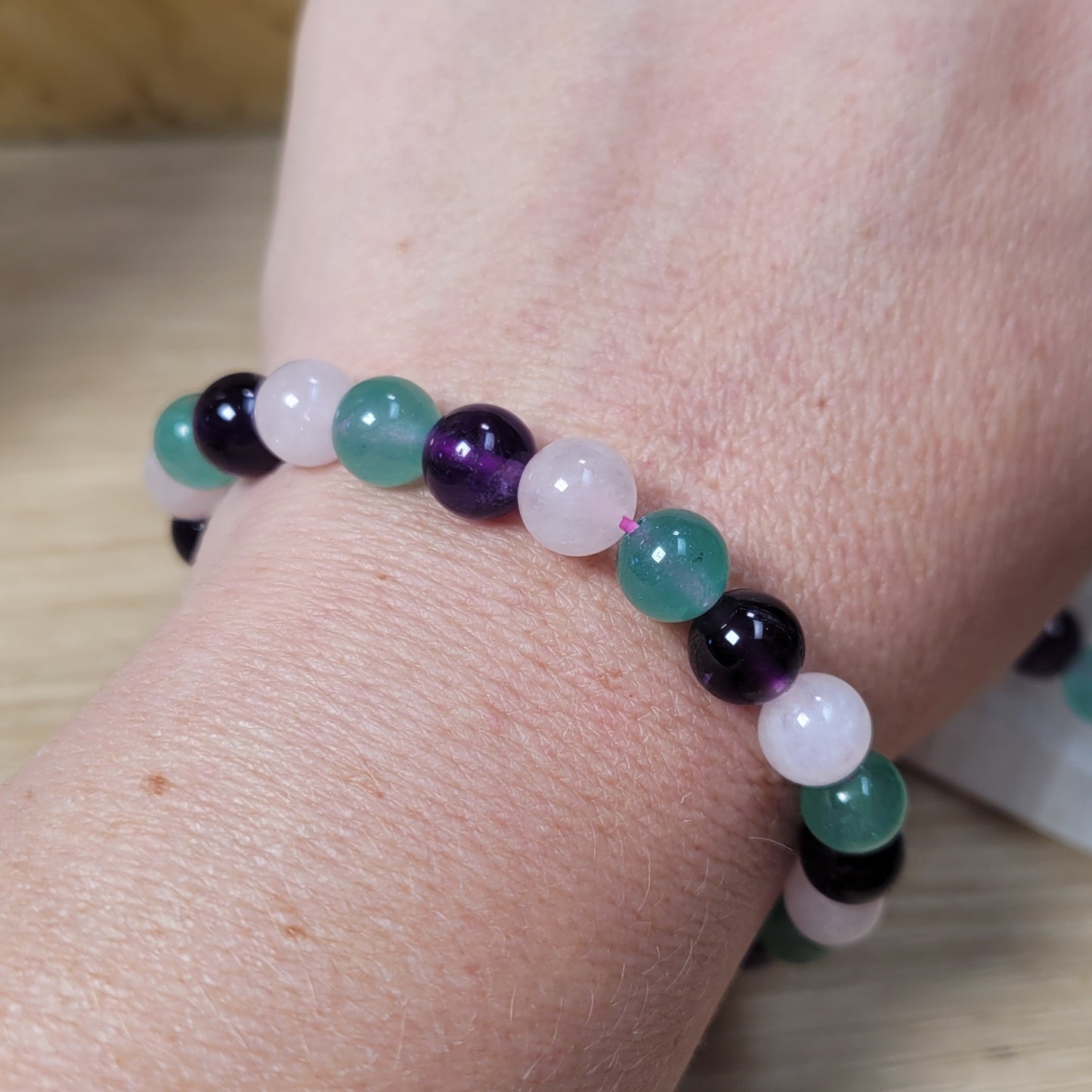 "Positivity" (SWT Creation) - 8mm Bracelet