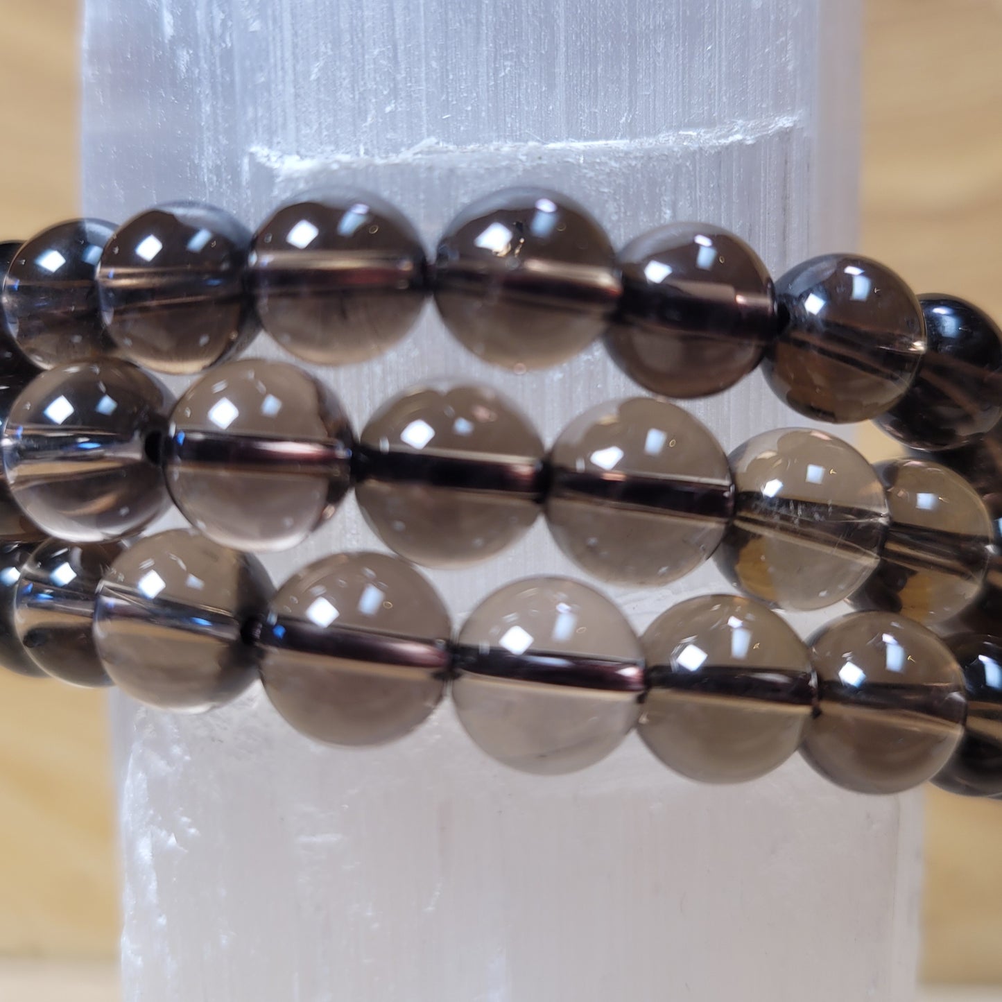 Smoky Quartz Bracelet - 8mm