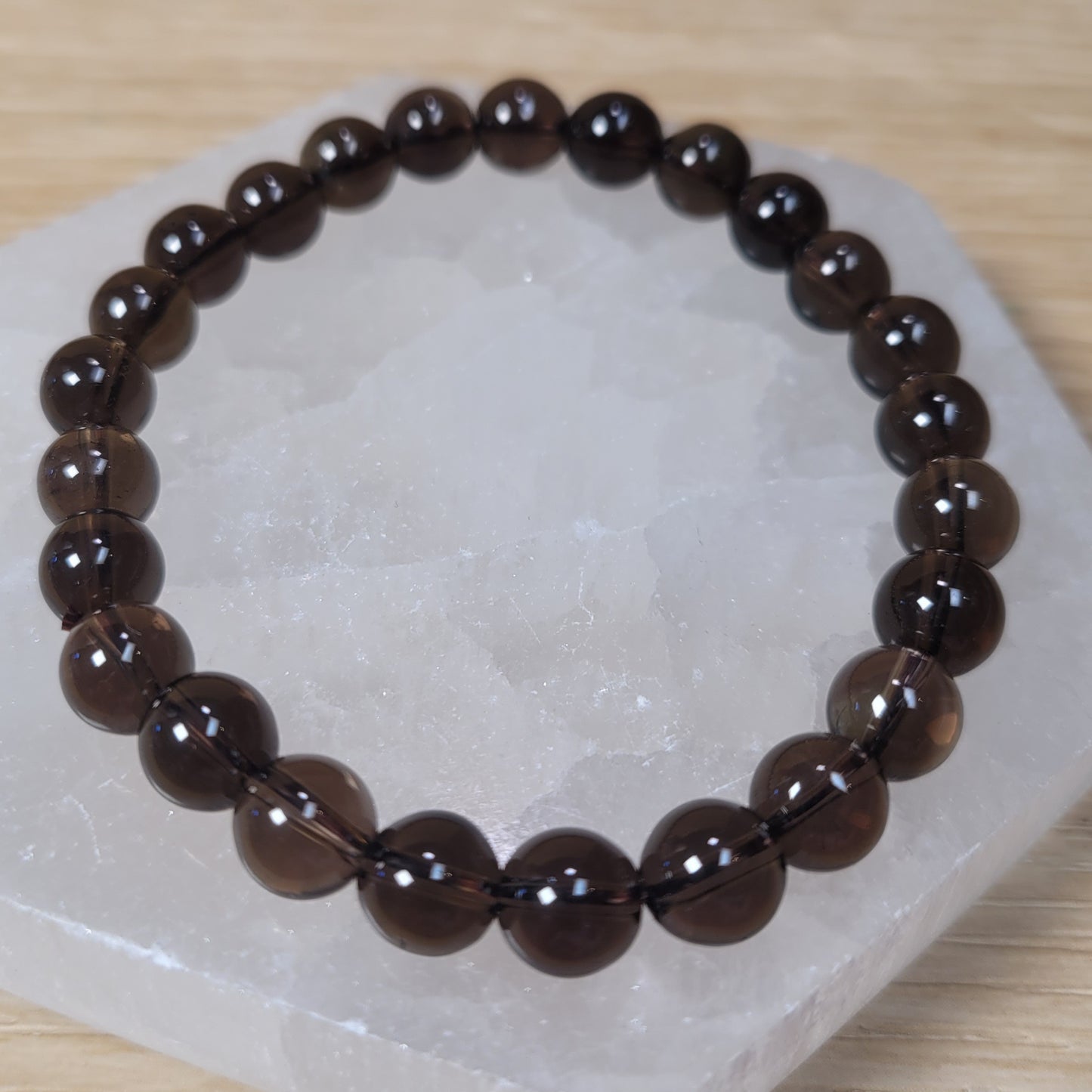 Smoky Quartz Bracelet - 8mm