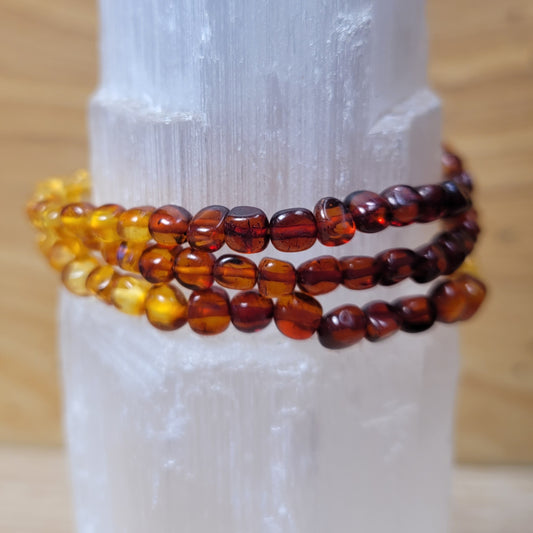 Baltic Amber Bracelet - 5mm