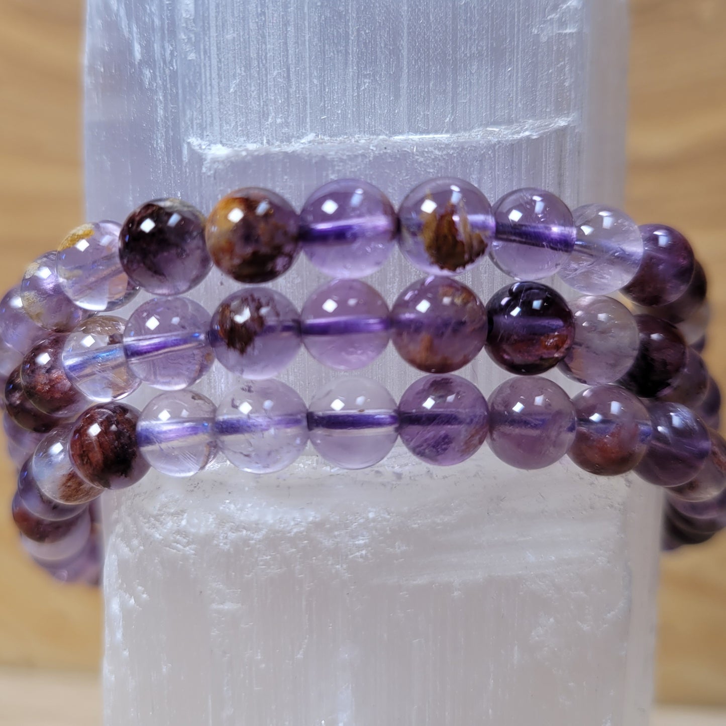 Purple Garden Quartz Bracelet - 6mm