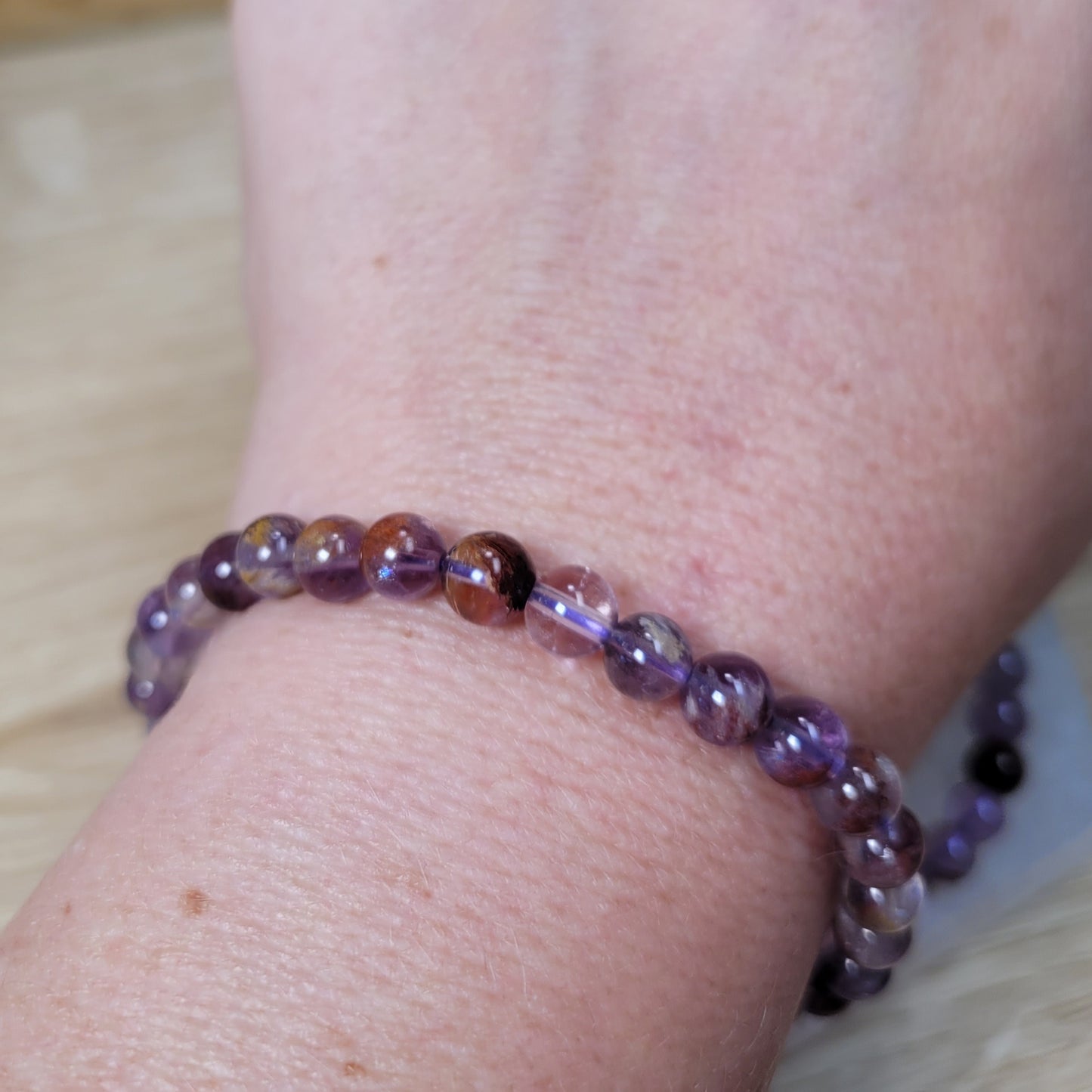 Purple Garden Quartz Bracelet - 6mm