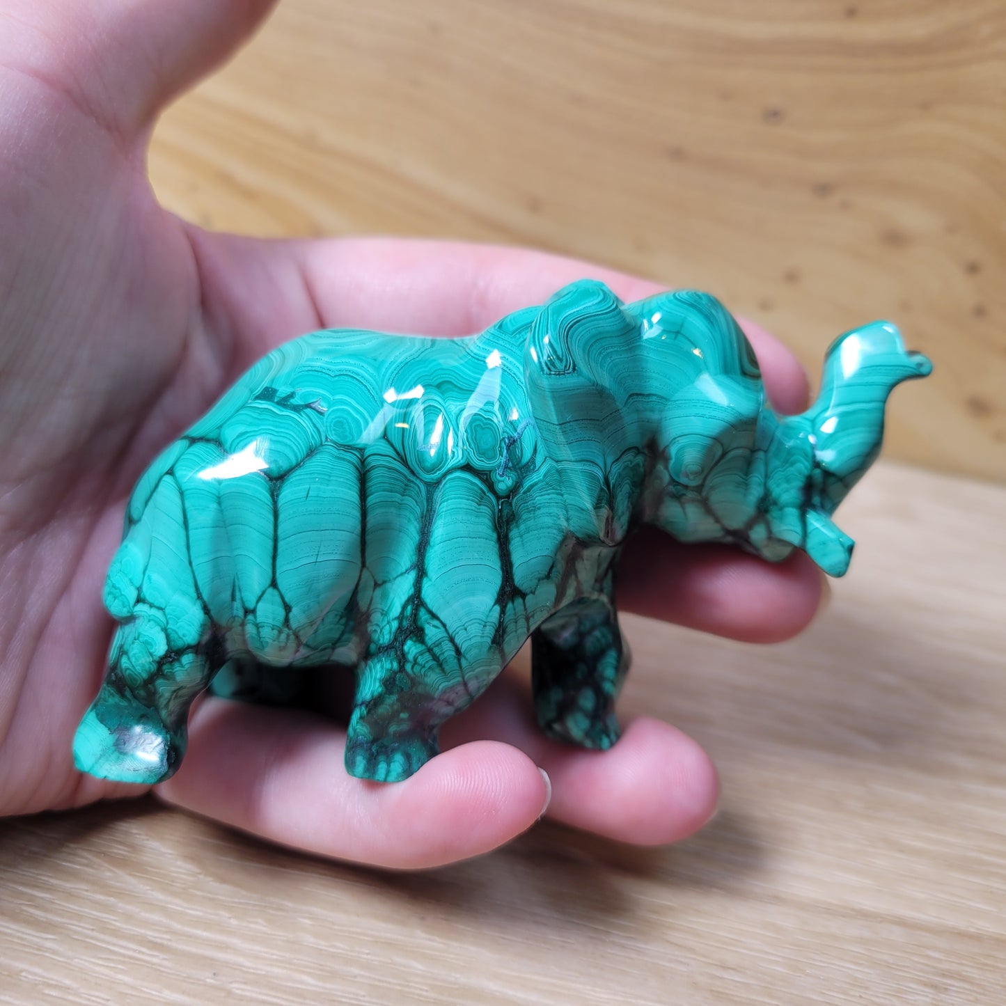 Malachite Elephant