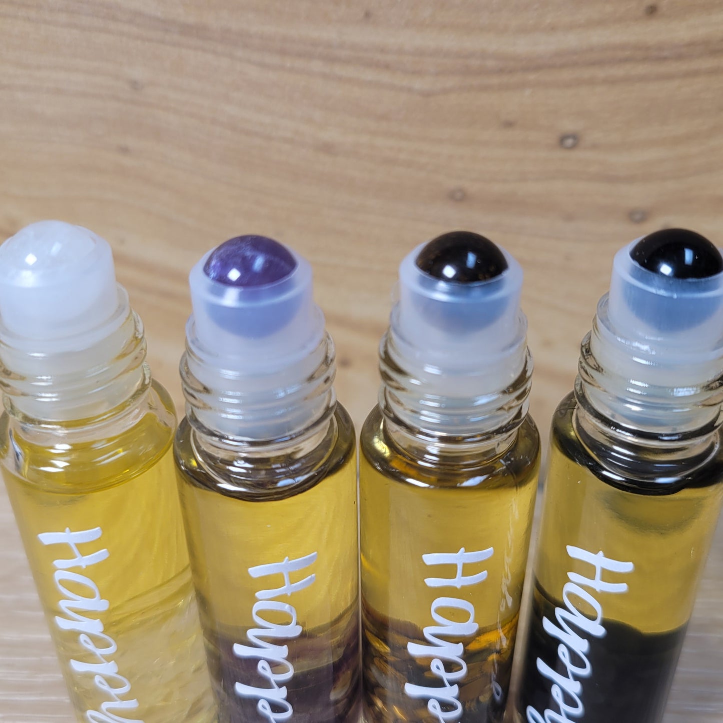 Happy - Crystal Infused Essential Oil Roller