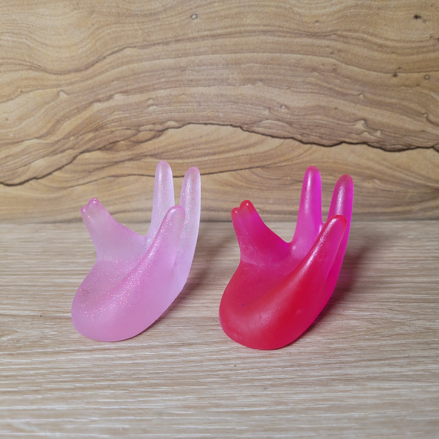 Resin Hand Holder - Pink