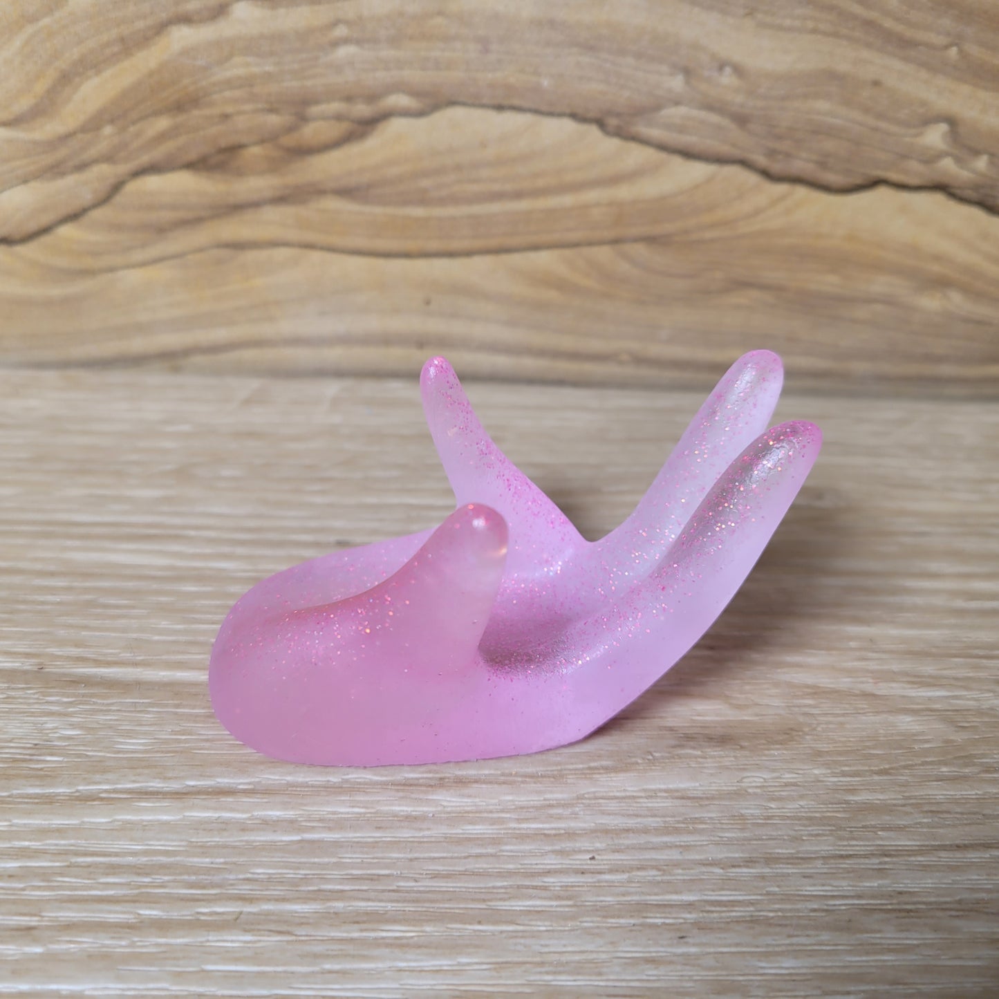 Resin Hand Holder - Pink