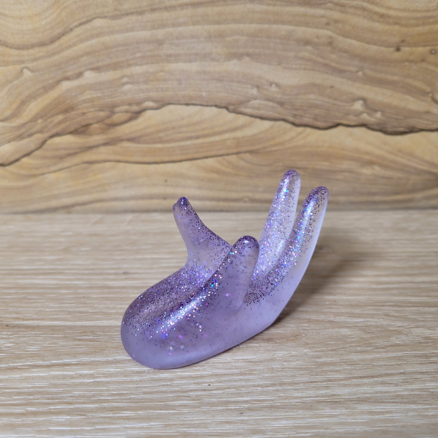 Resin Hand Holder - Purple