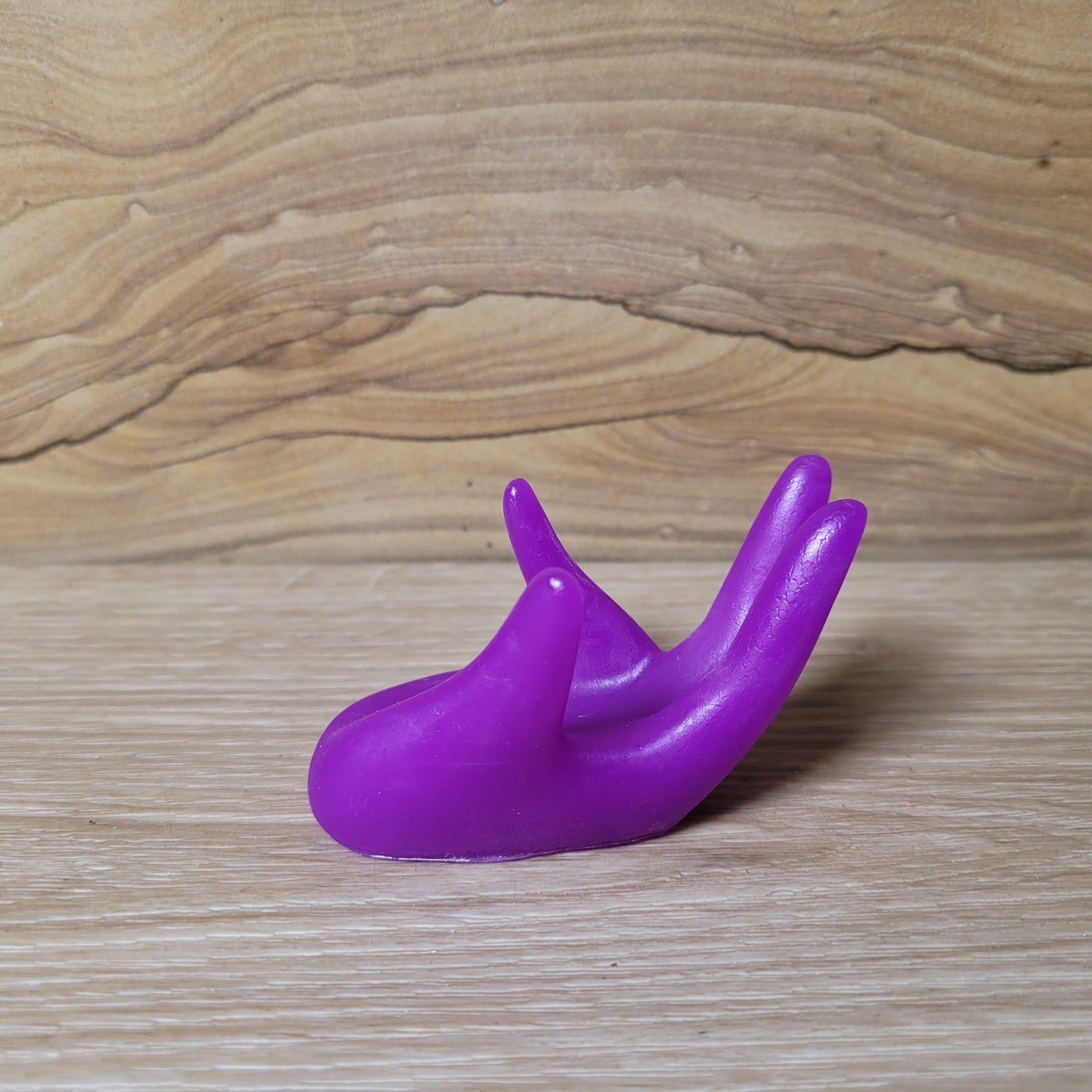 Resin Hand Holder - Purple