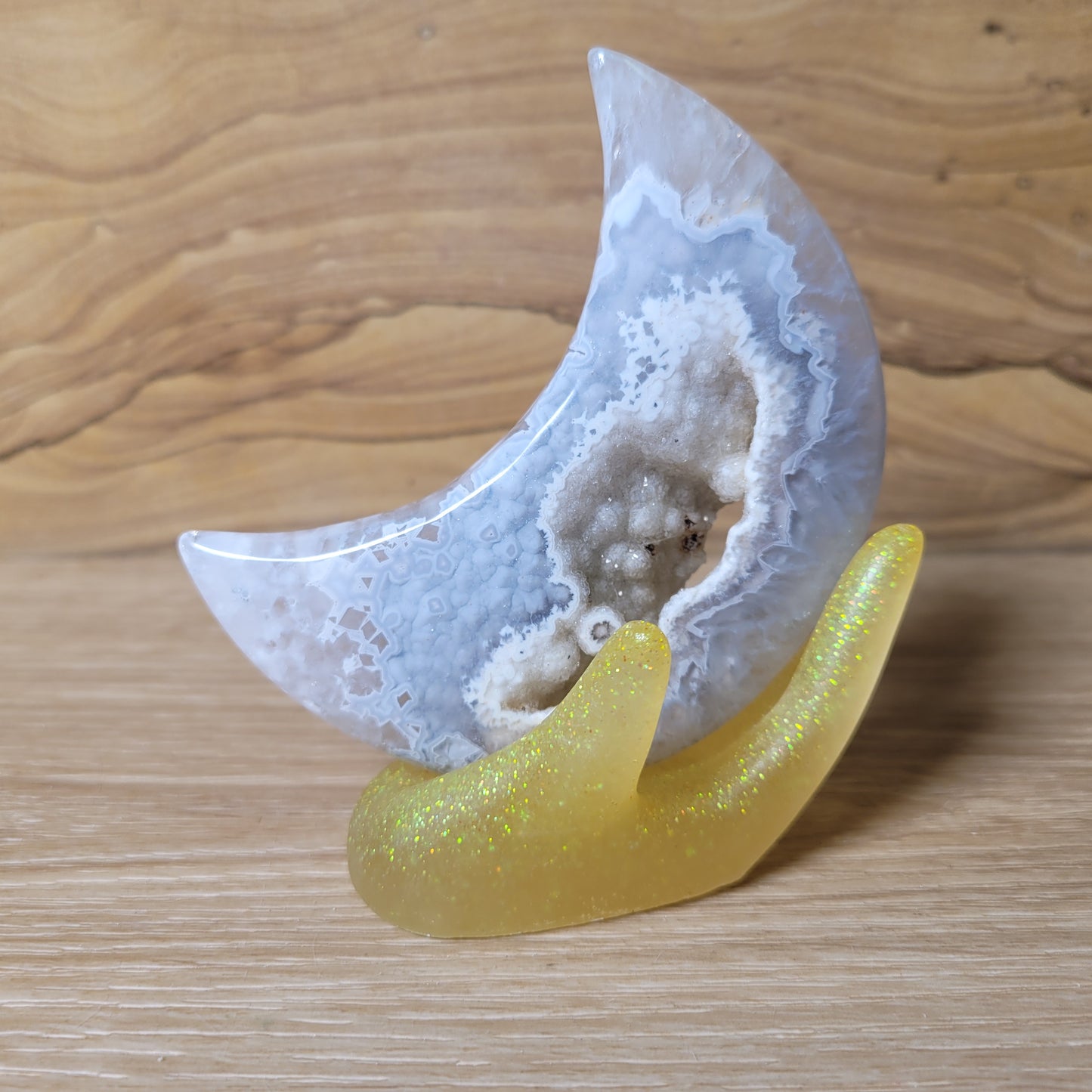 Resin Hand Holder - Yellow